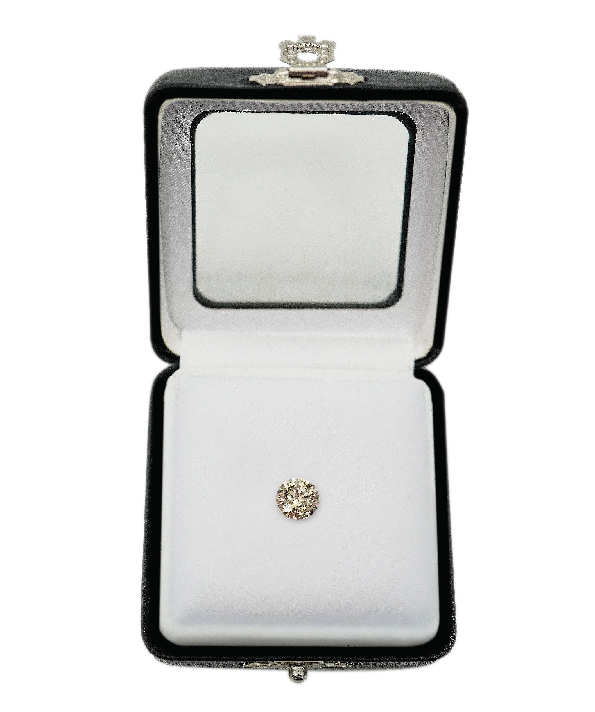 1.86 ct CHAMPAGNE ROUND SHAPE DIAMOND ANC-S33-10