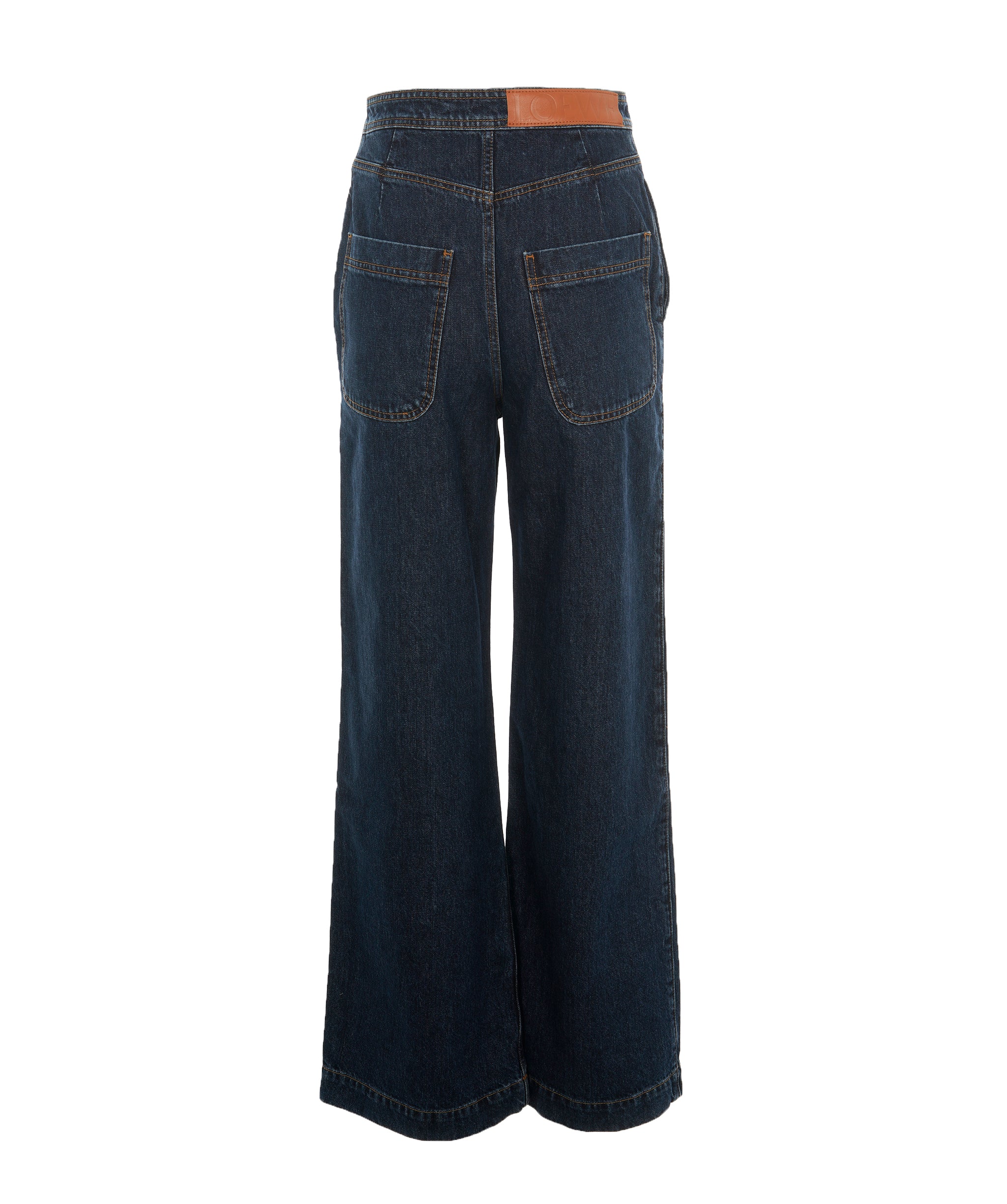 Loewe Denim High Waist Wide Leg Denim Jeans  ALL0820