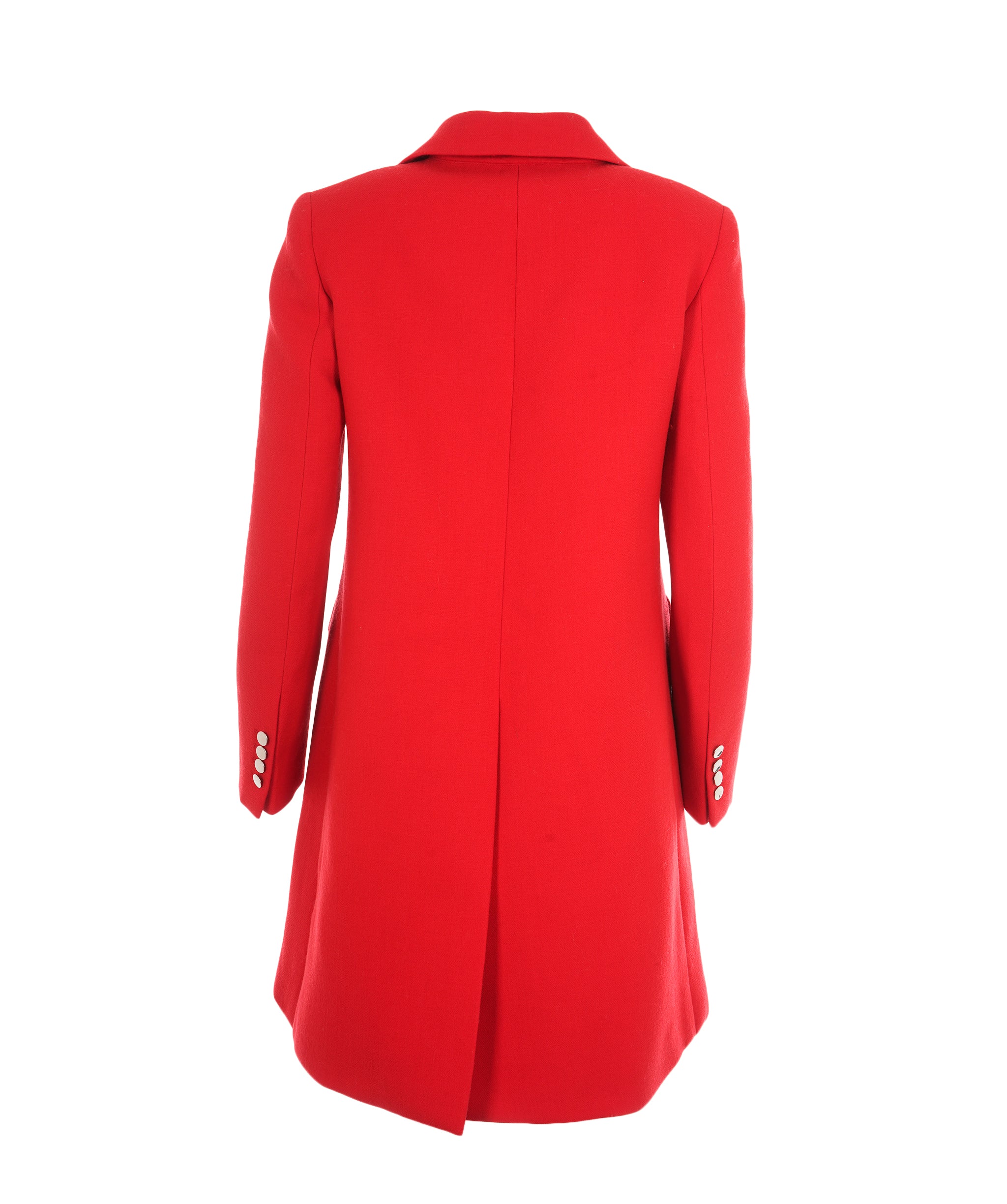 Prada Red Wool Double Breasted Jacket ALC1846