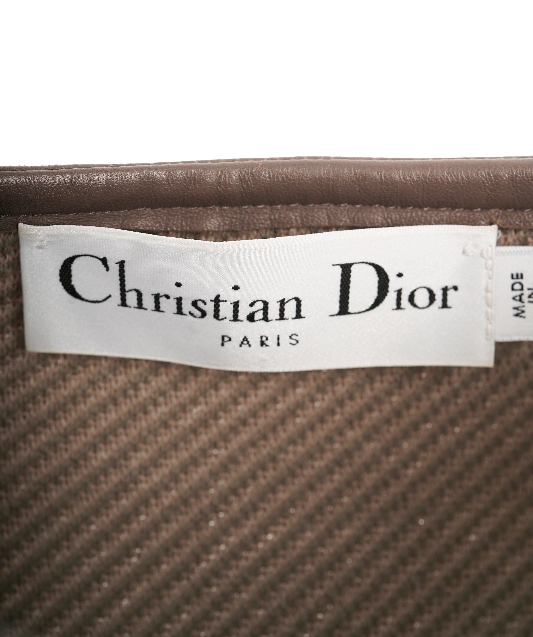 Christian Dior Cardigan Brown Single Breasted ALC1849