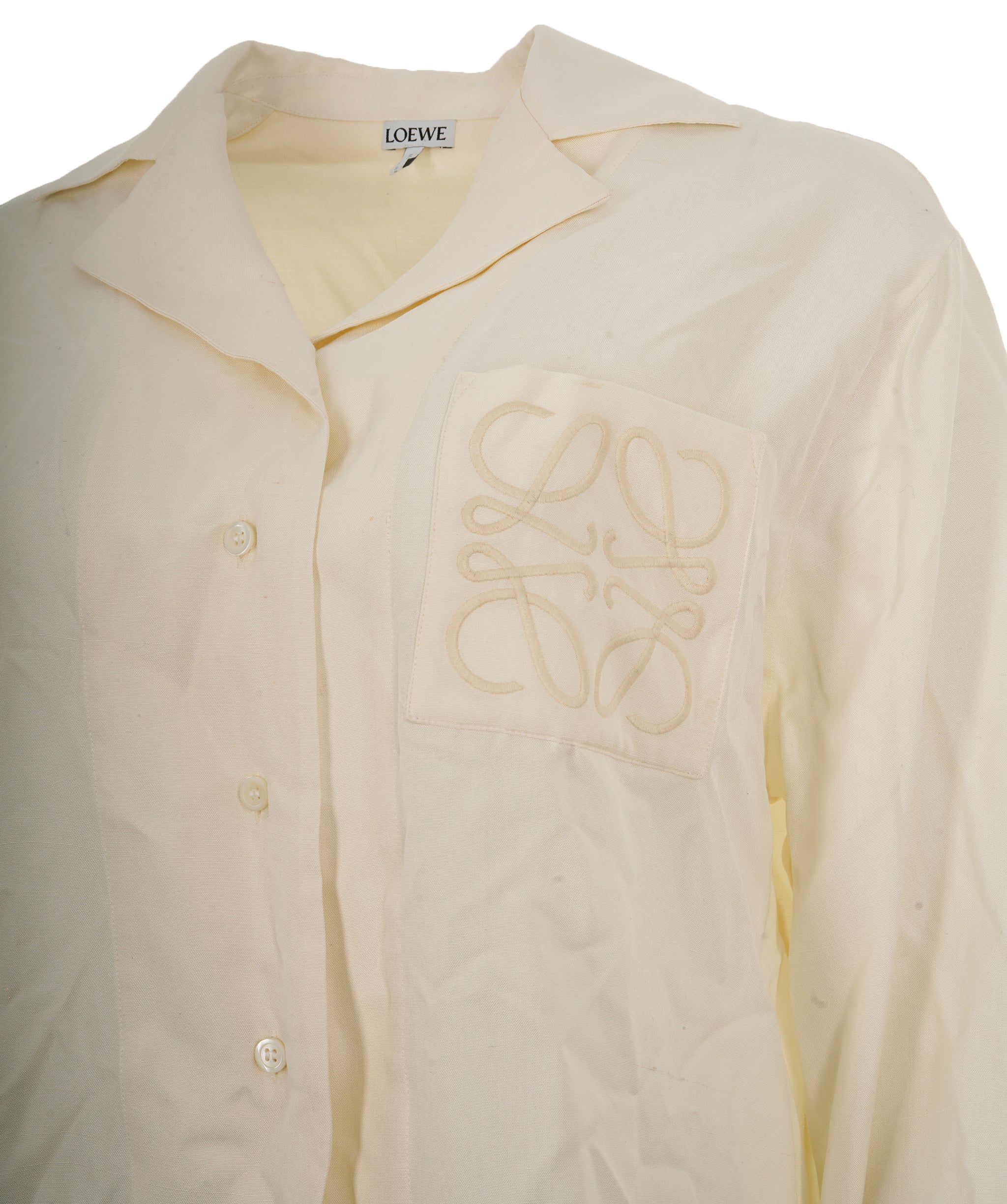 Loewe Anagram Cream Anagram Shirt  ALC1848