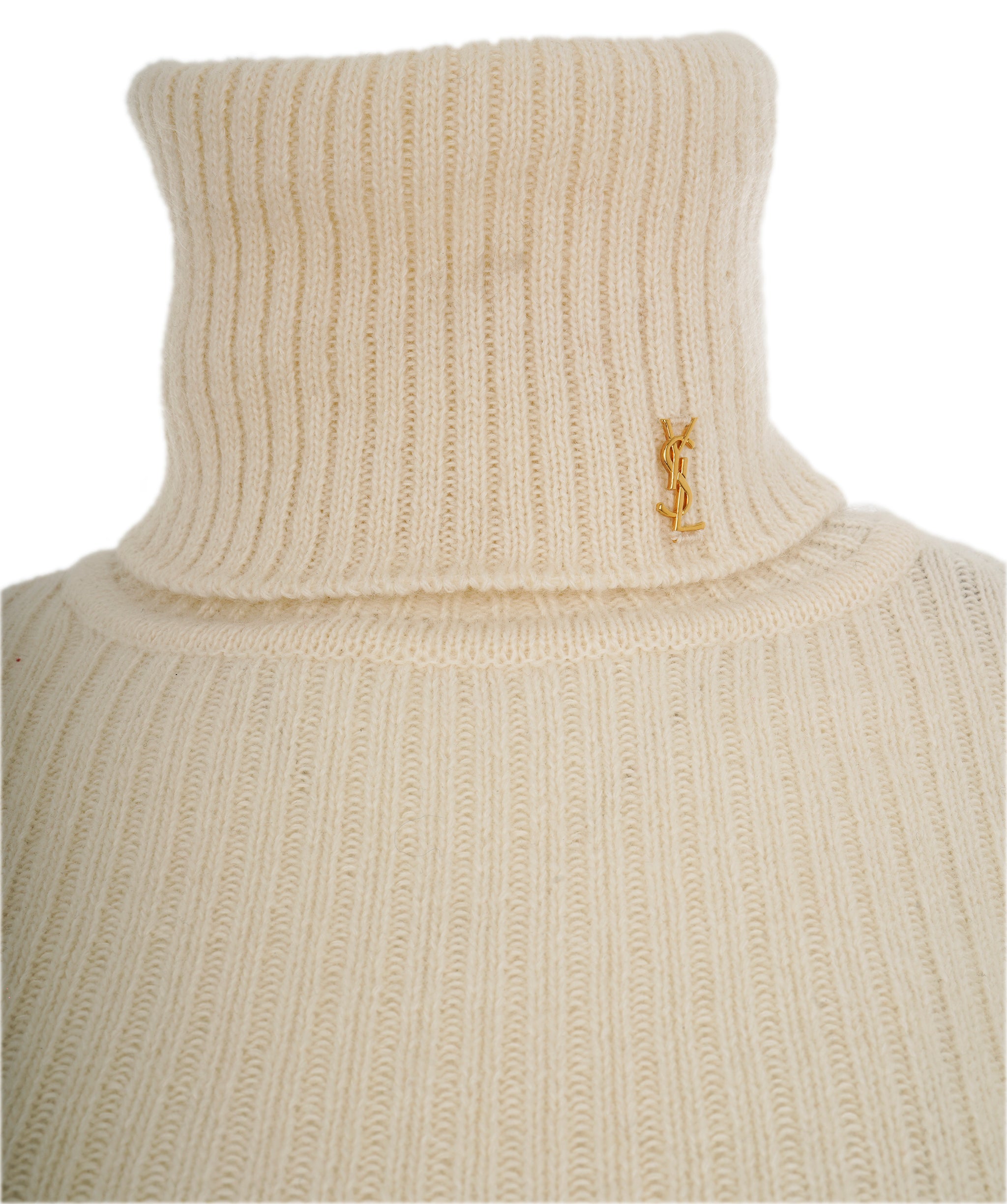 YSL Logo Turtleneck Current Season With Tags  ALC1850