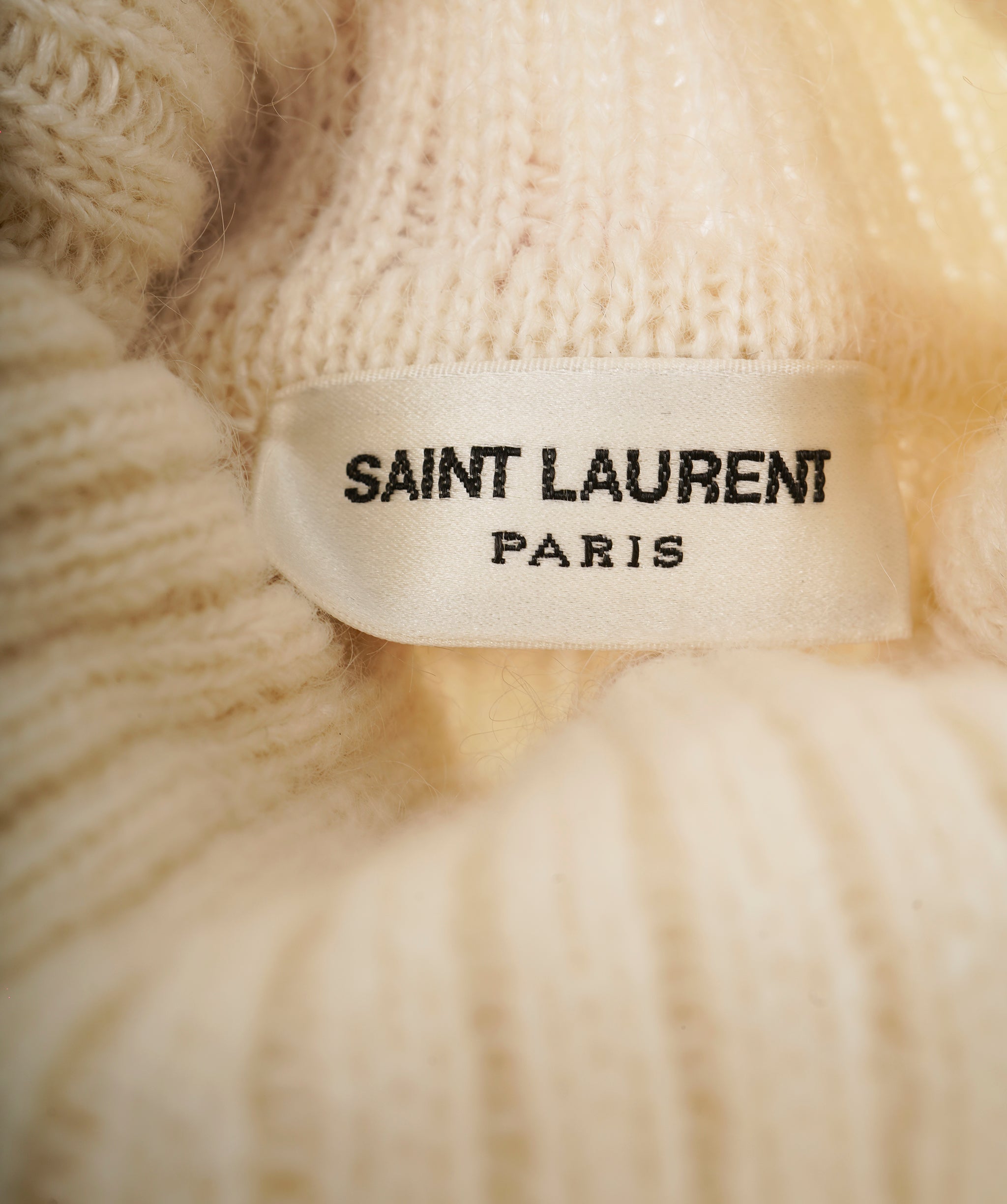 YSL Logo Turtleneck Current Season With Tags  ALC1850