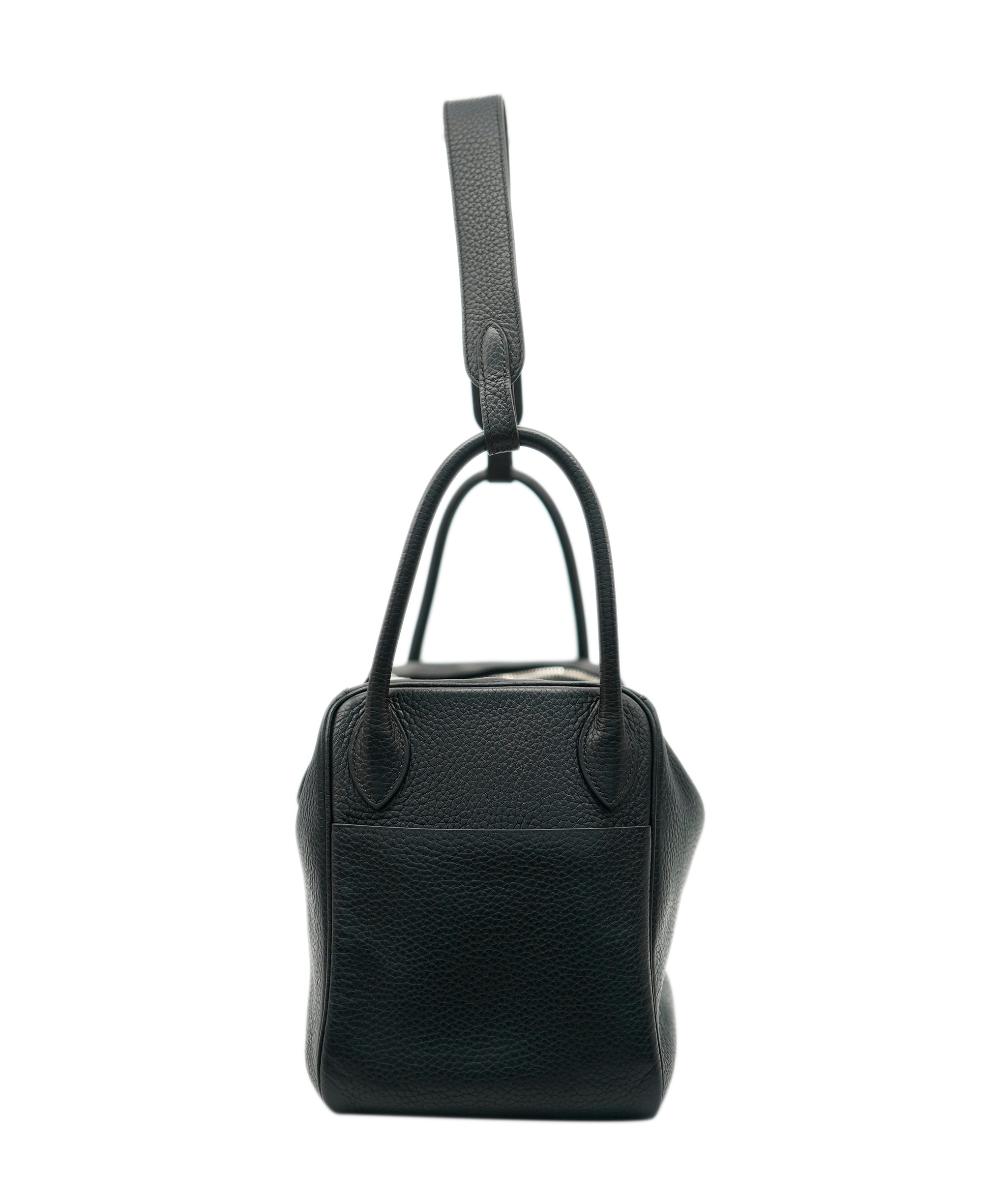 Hermes Lindy 30 Black With PHW  ALC1854