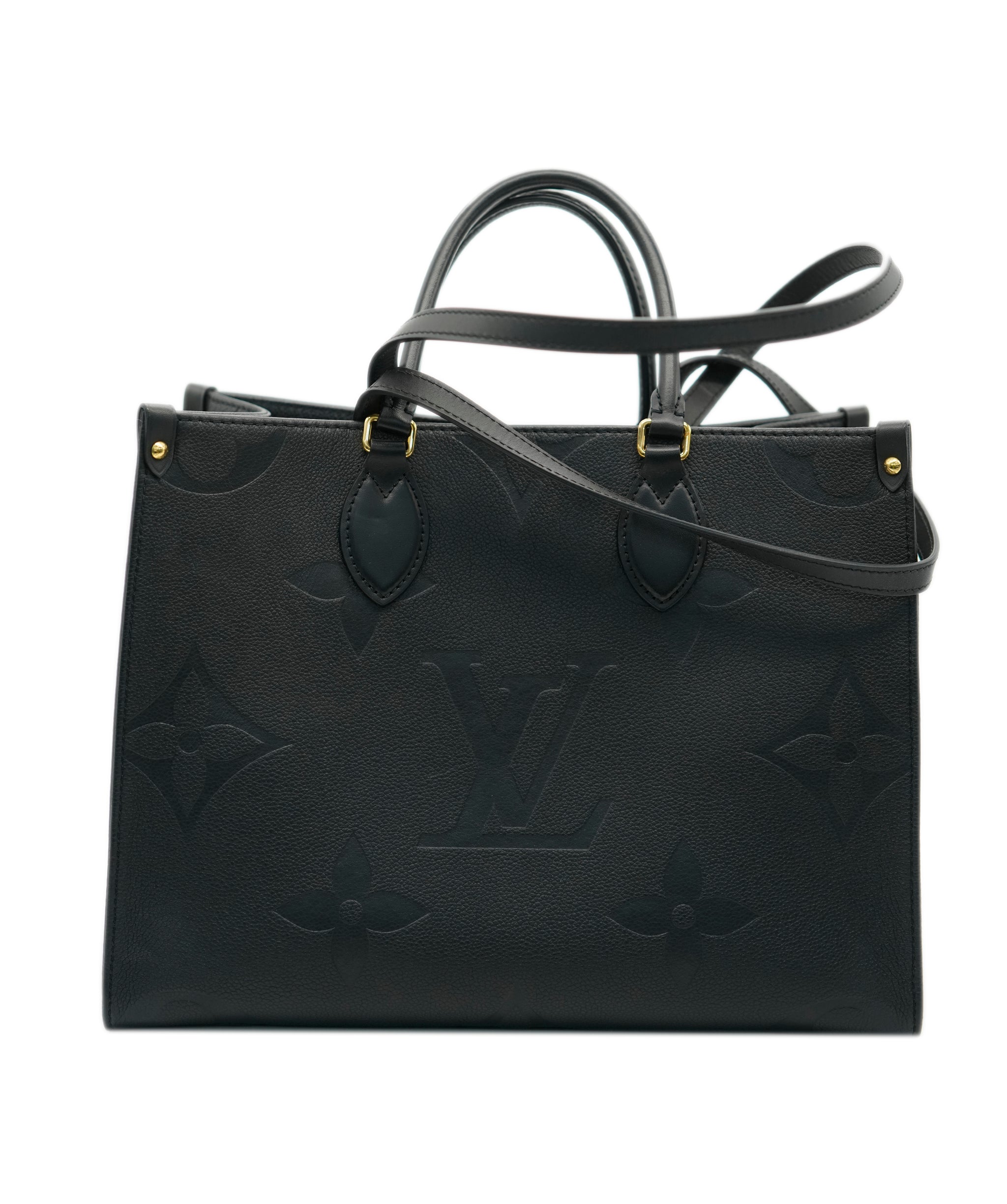 Louis Vuitton LV On The Go Black Bag MM  ALC1856