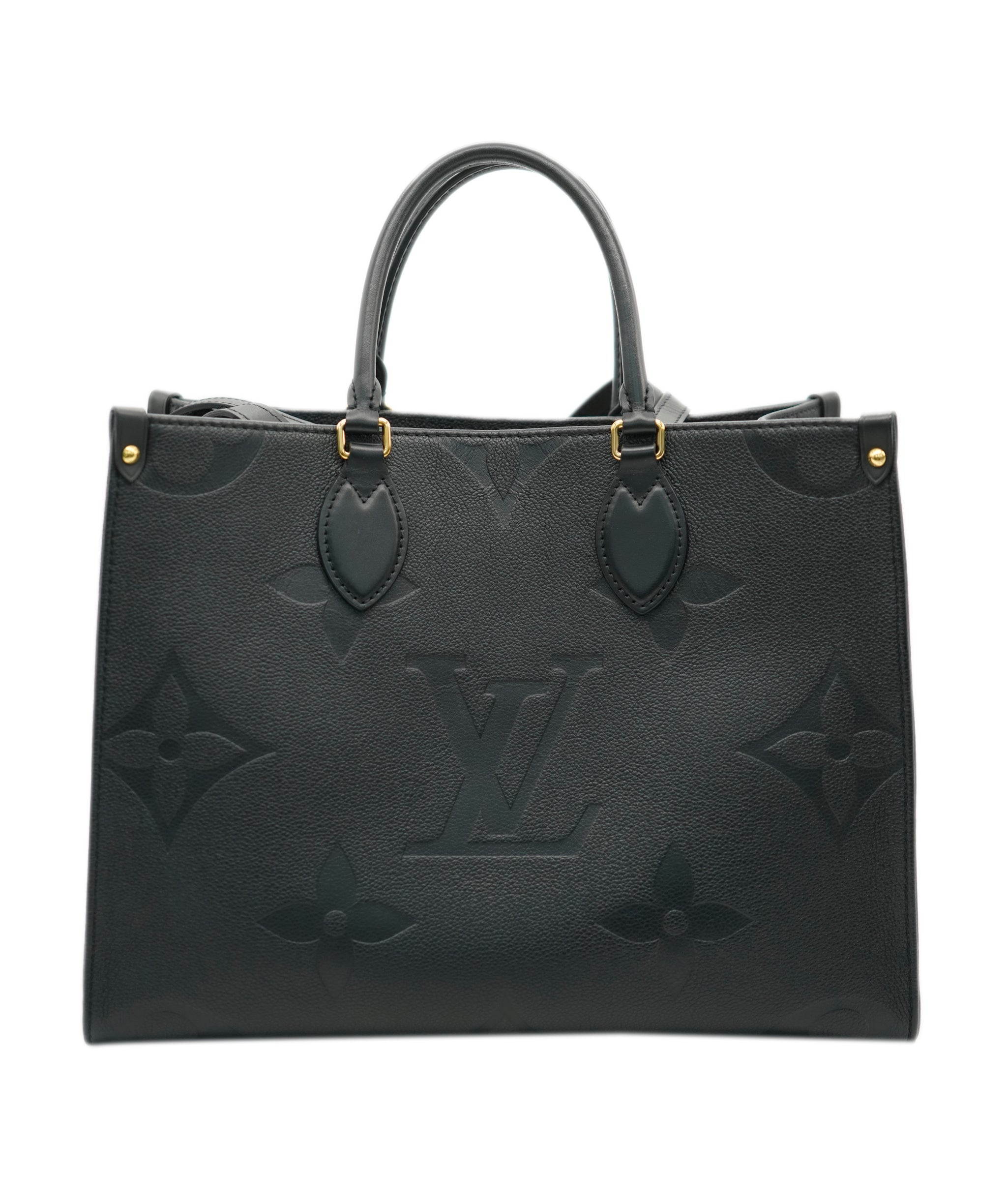 Louis Vuitton LV On The Go Black Bag MM  ALC1856