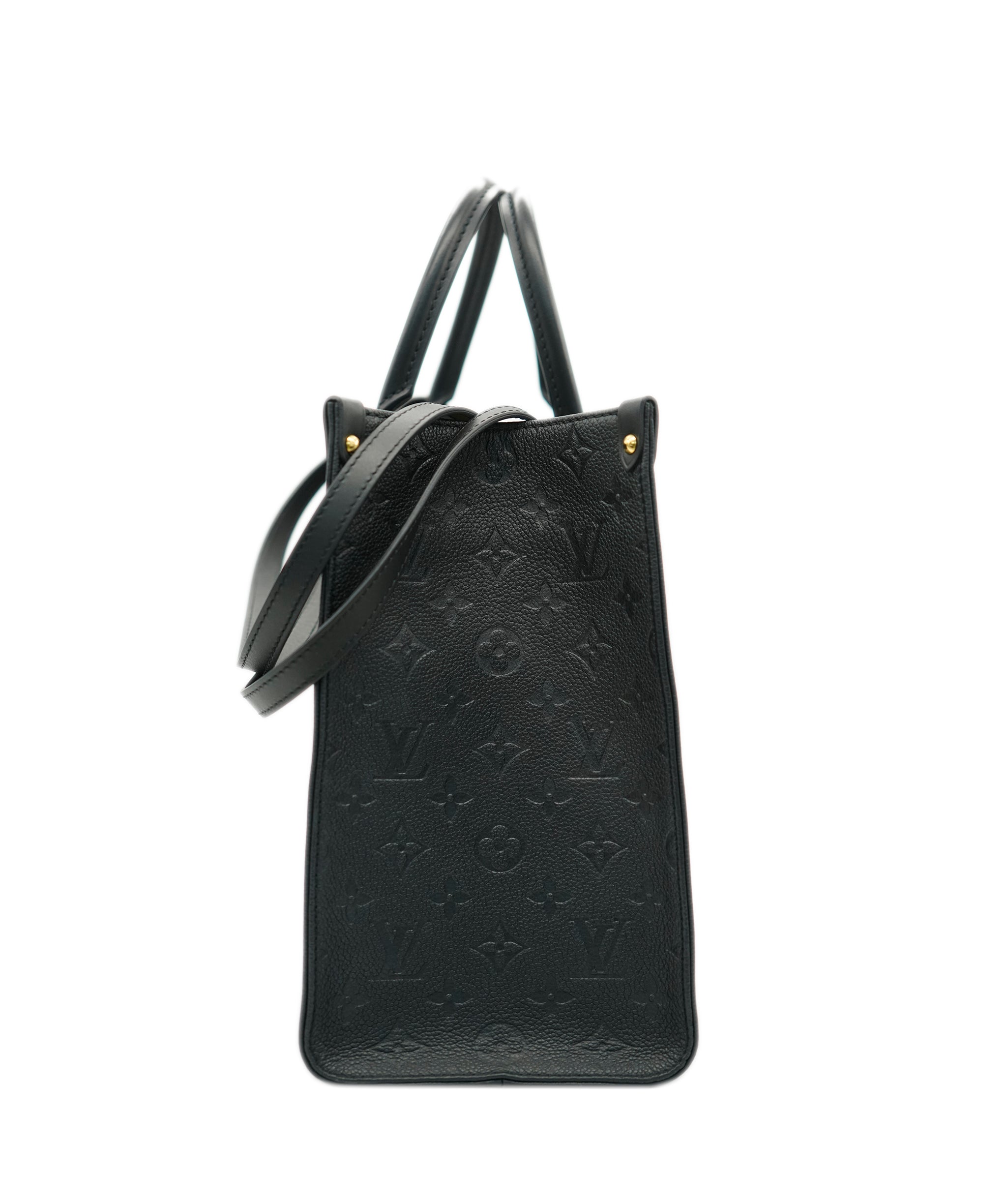 Louis Vuitton LV On The Go Black Bag MM  ALC1856