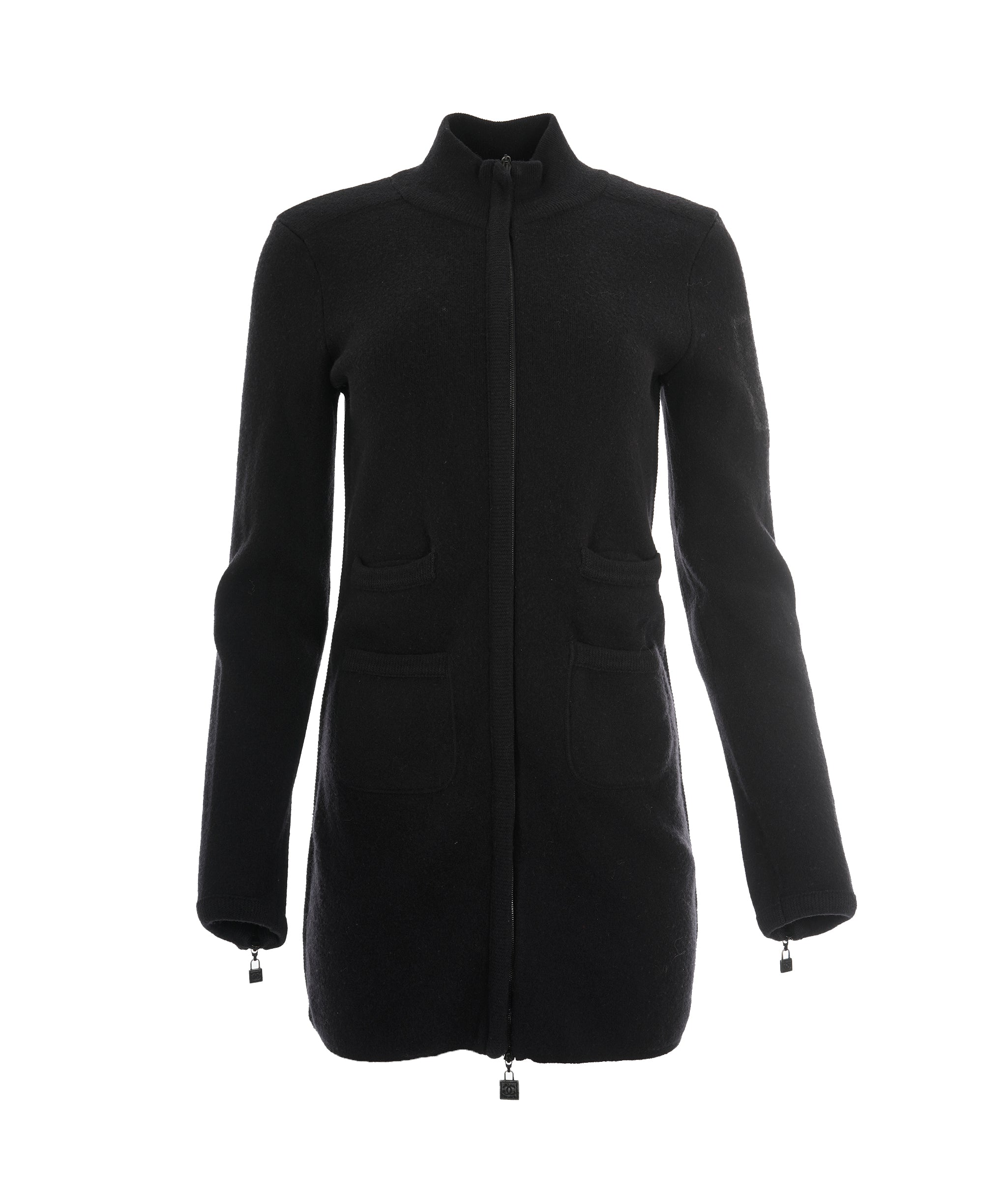 Chanel Sport Wool CC Zip-Up Coat ALC1843