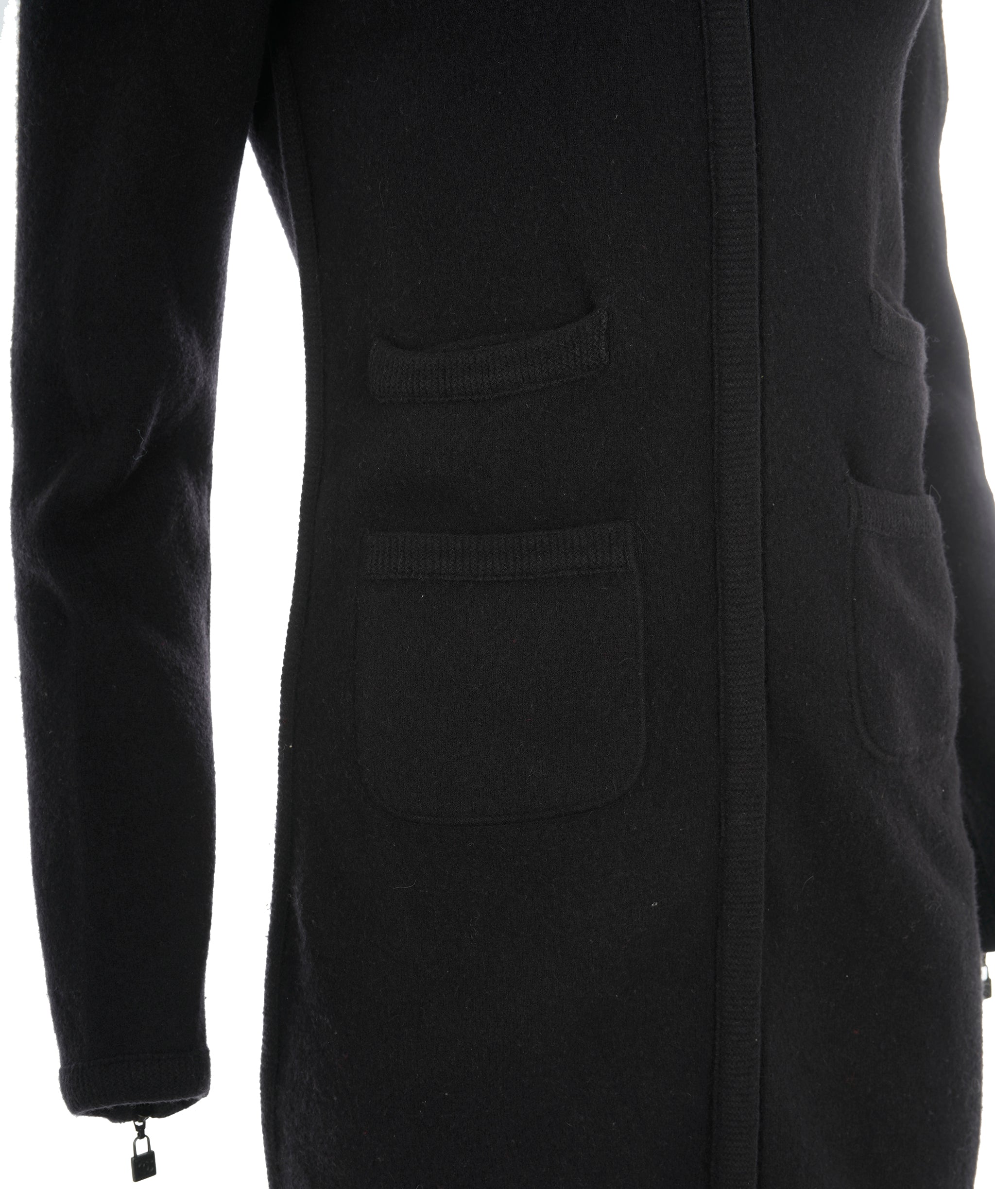 Chanel Sport Wool CC Zip-Up Coat ALC1843