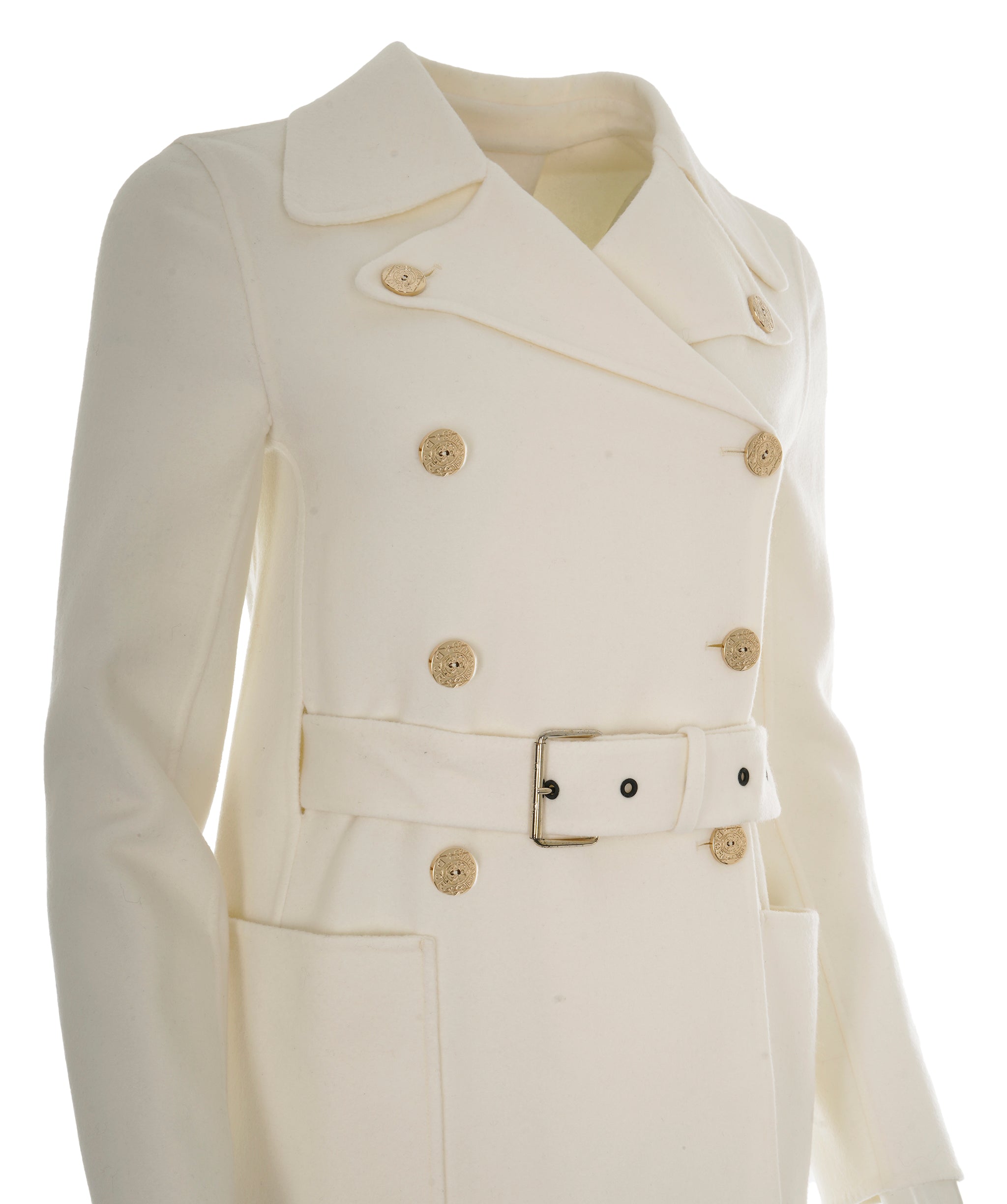 Christian Dior 2023 White Wool Double Breasted Tailored Coat*RRP £6000* ALC1838