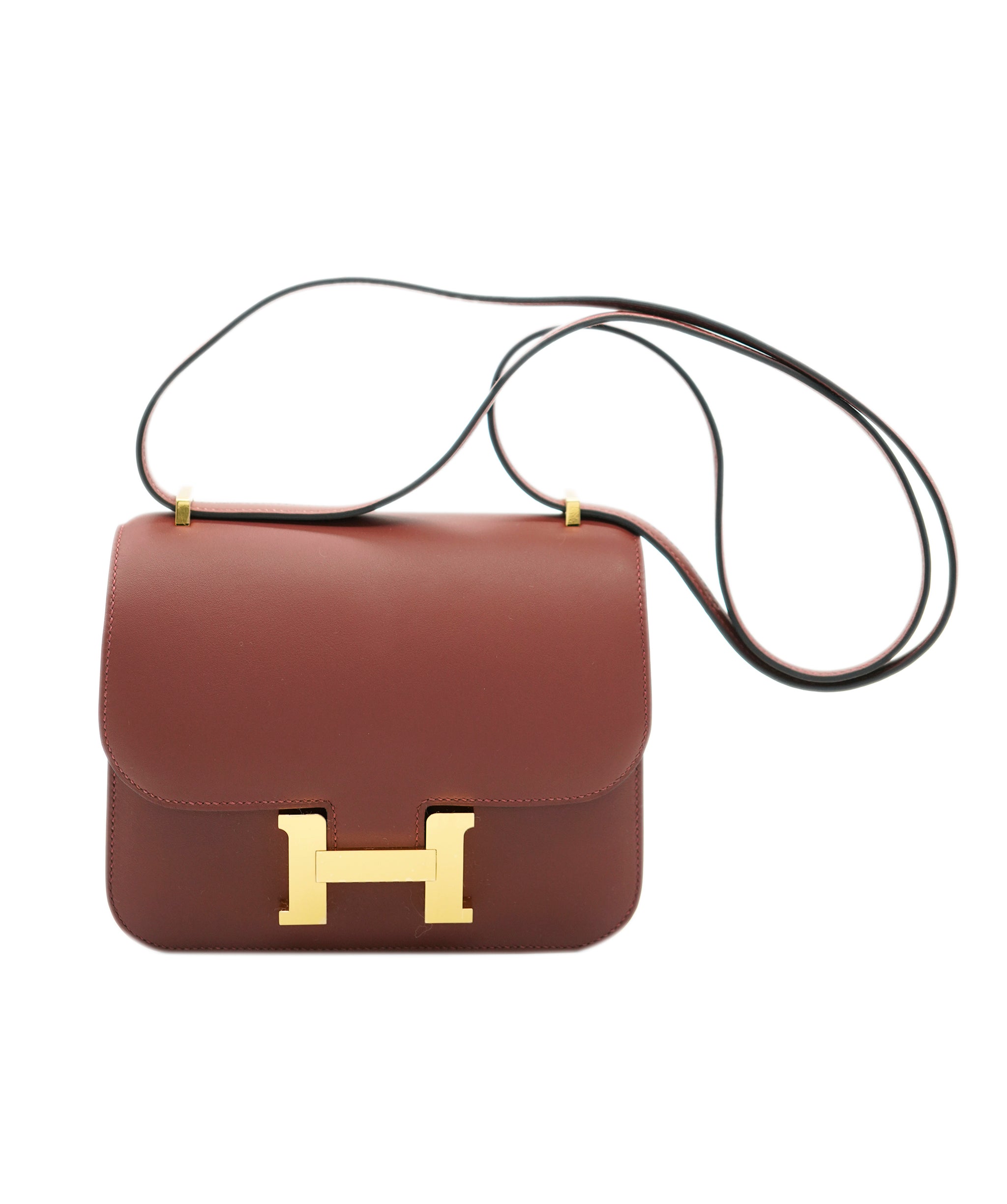 Hermes constance 18 Rouge H GHW  AVC2148