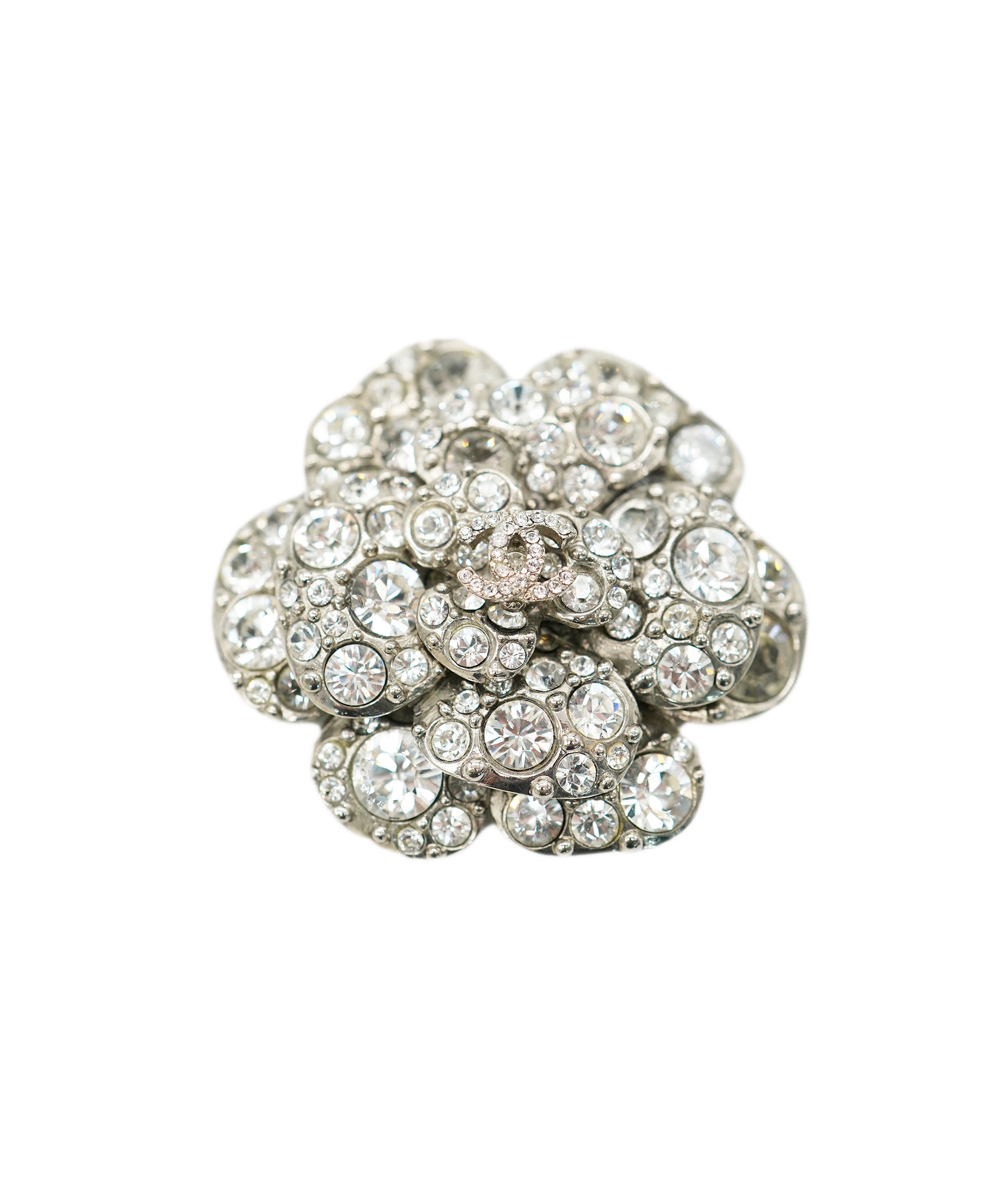 Chanel diamante flower brooch  - AJC0723