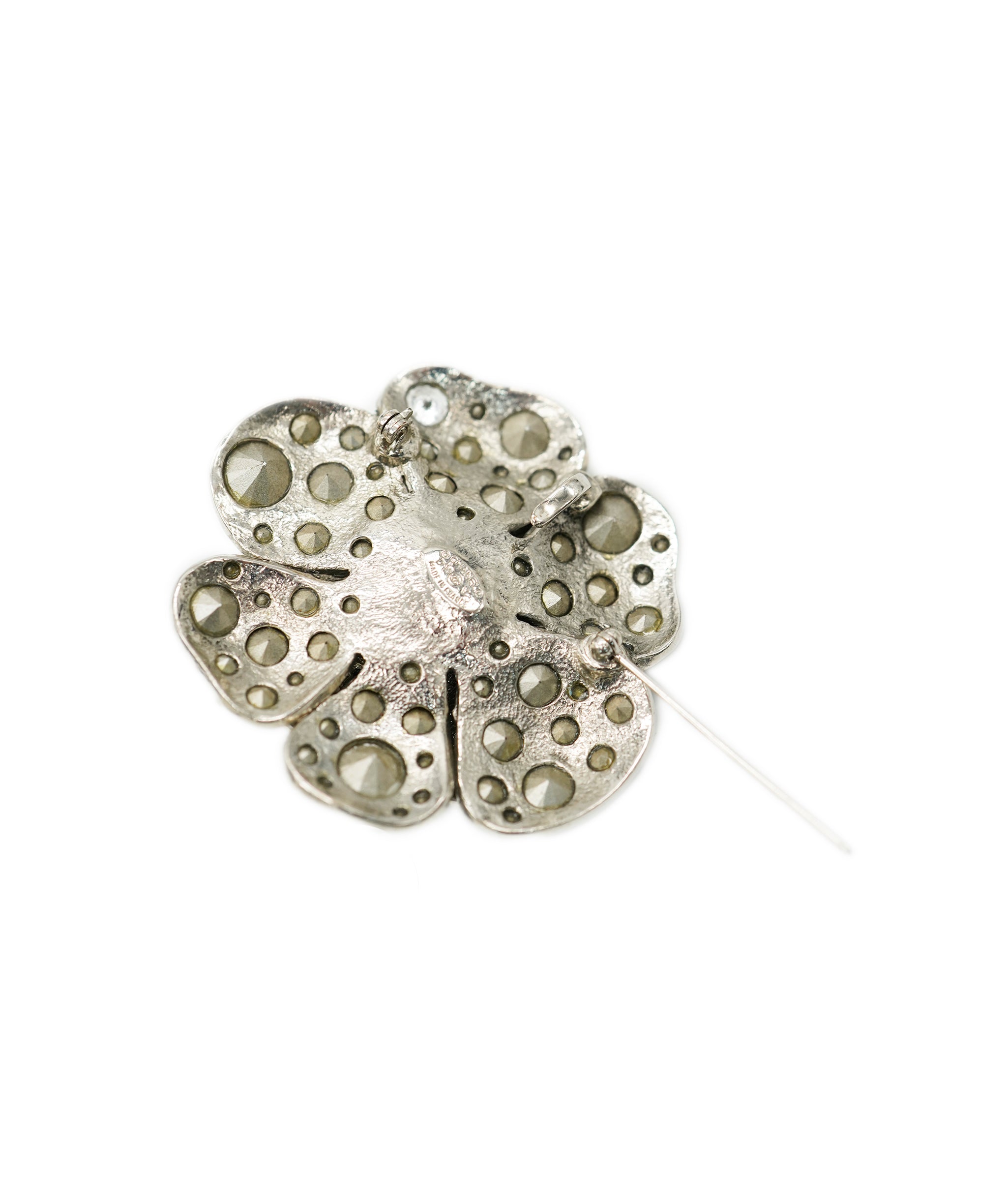 Chanel diamante flower brooch  - AJC0723