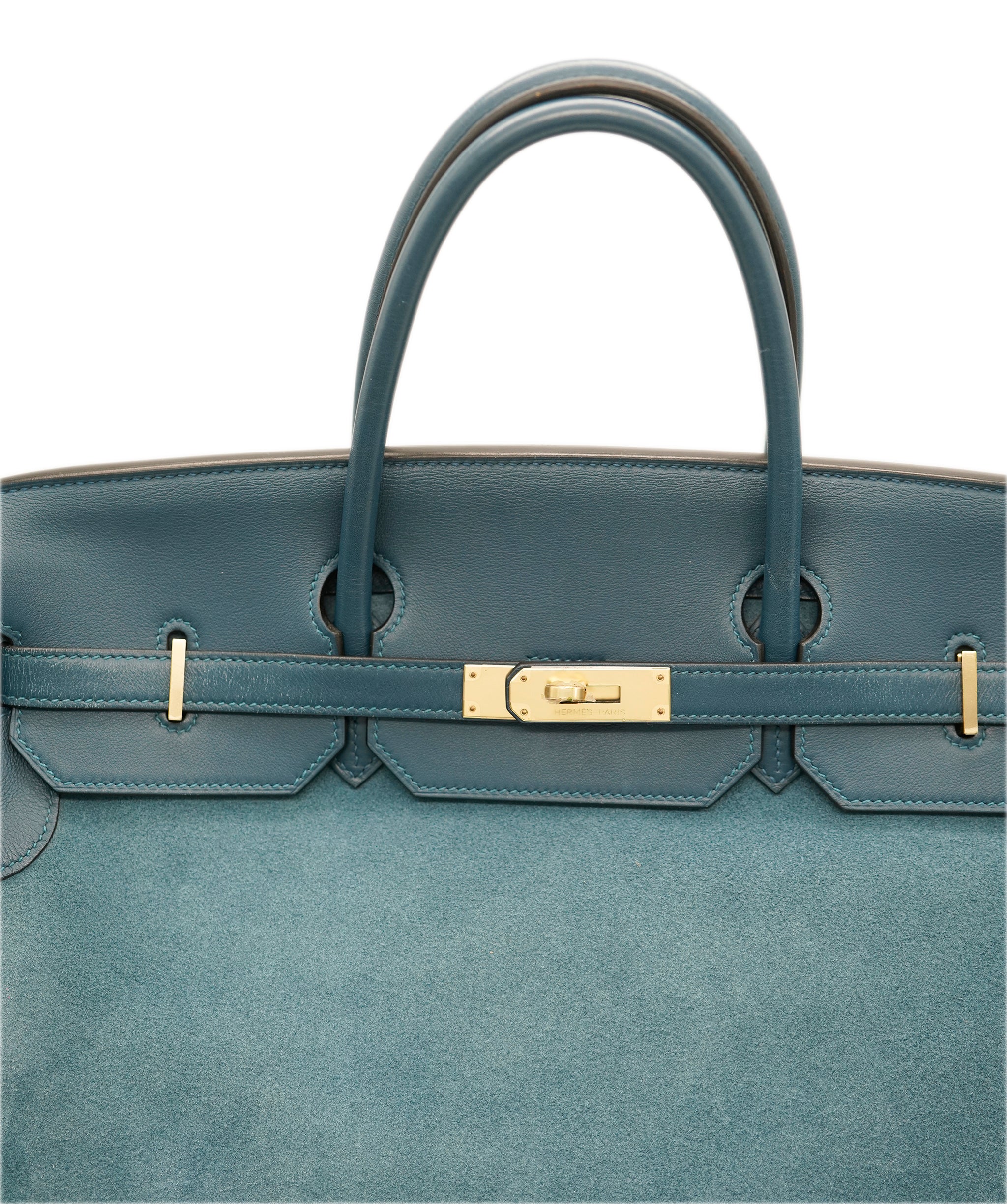 Hermes Birkin 40 Doblis Blue Thalassa PHW  AVL1476