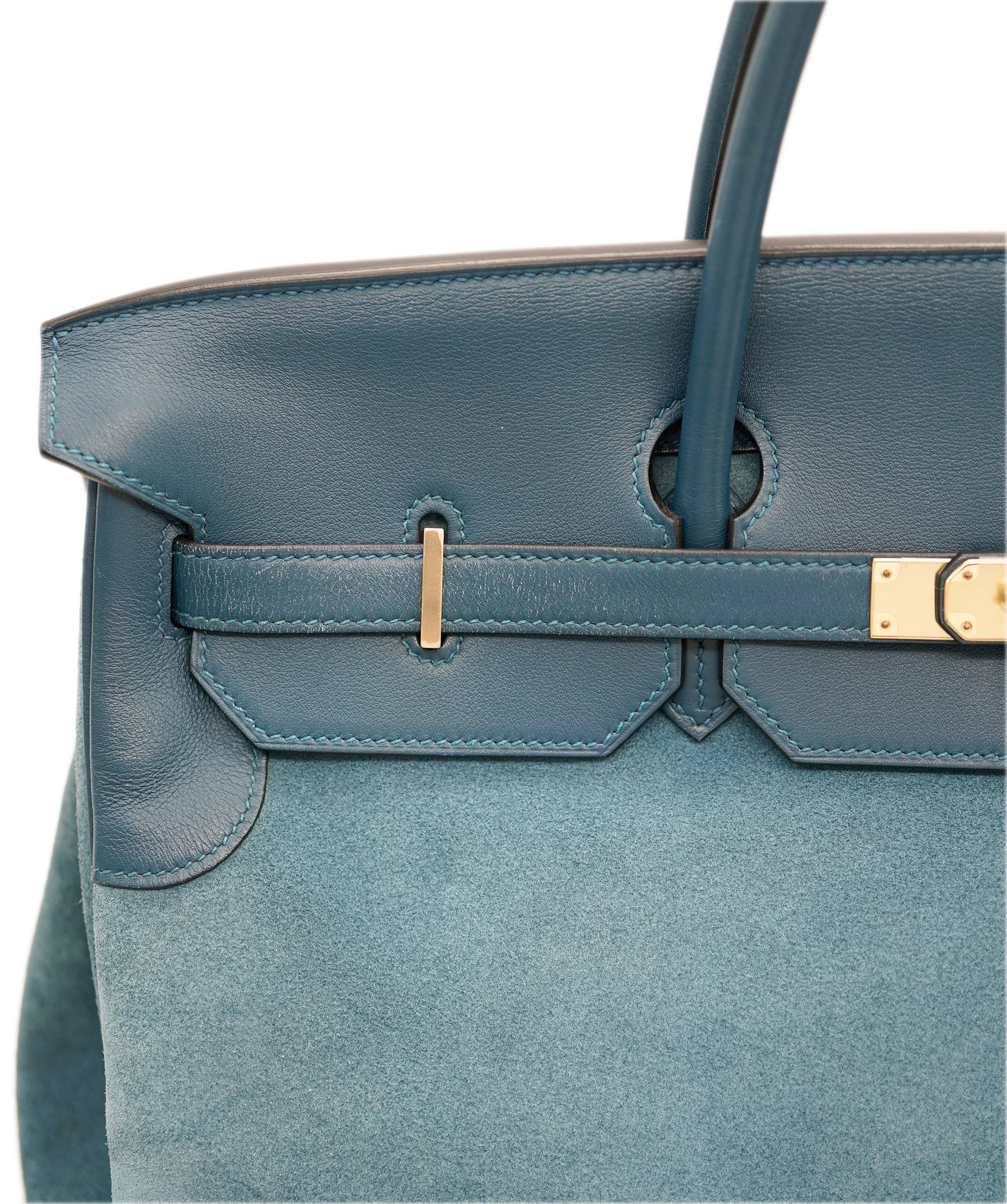 Hermes Birkin 40 Doblis Blue Thalassa PHW  AVL1476