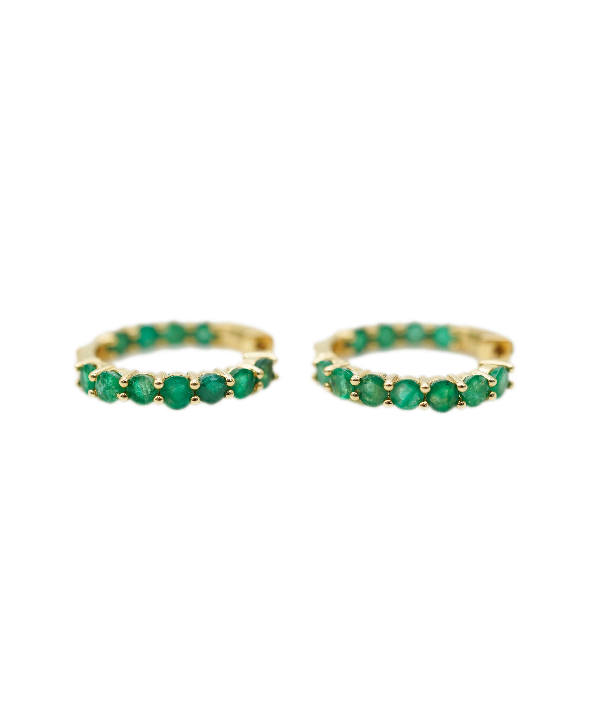 Emerald Earring  Hoop YG DXBV0011