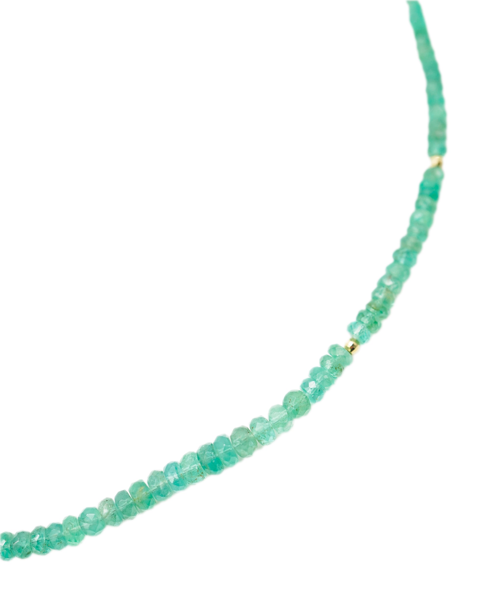 Emerald Beads Necklace YG DXBV0024