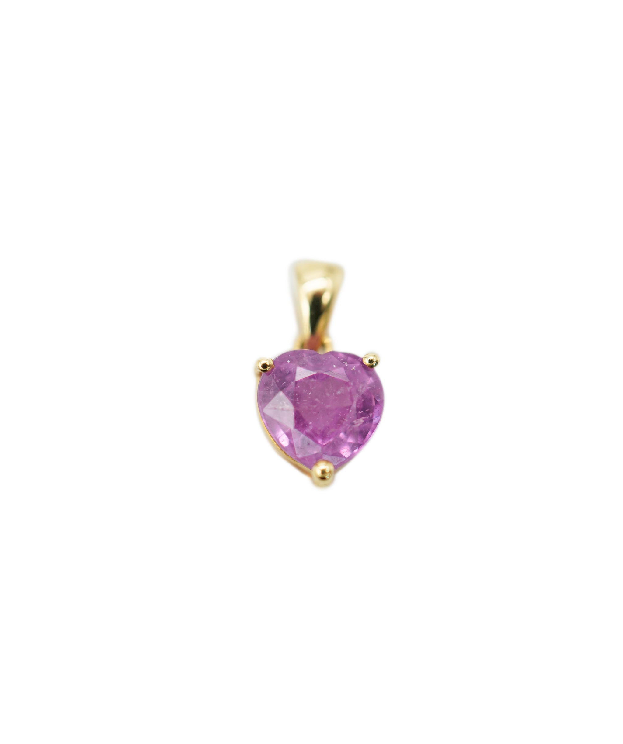 PInk sapphire 0.76ct pedant  DXBV0041