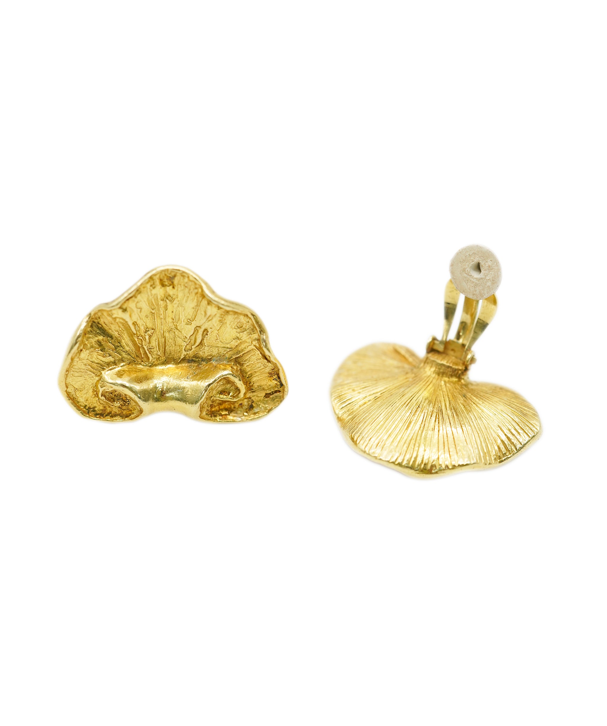 YSL leaf gold earring AGC1753