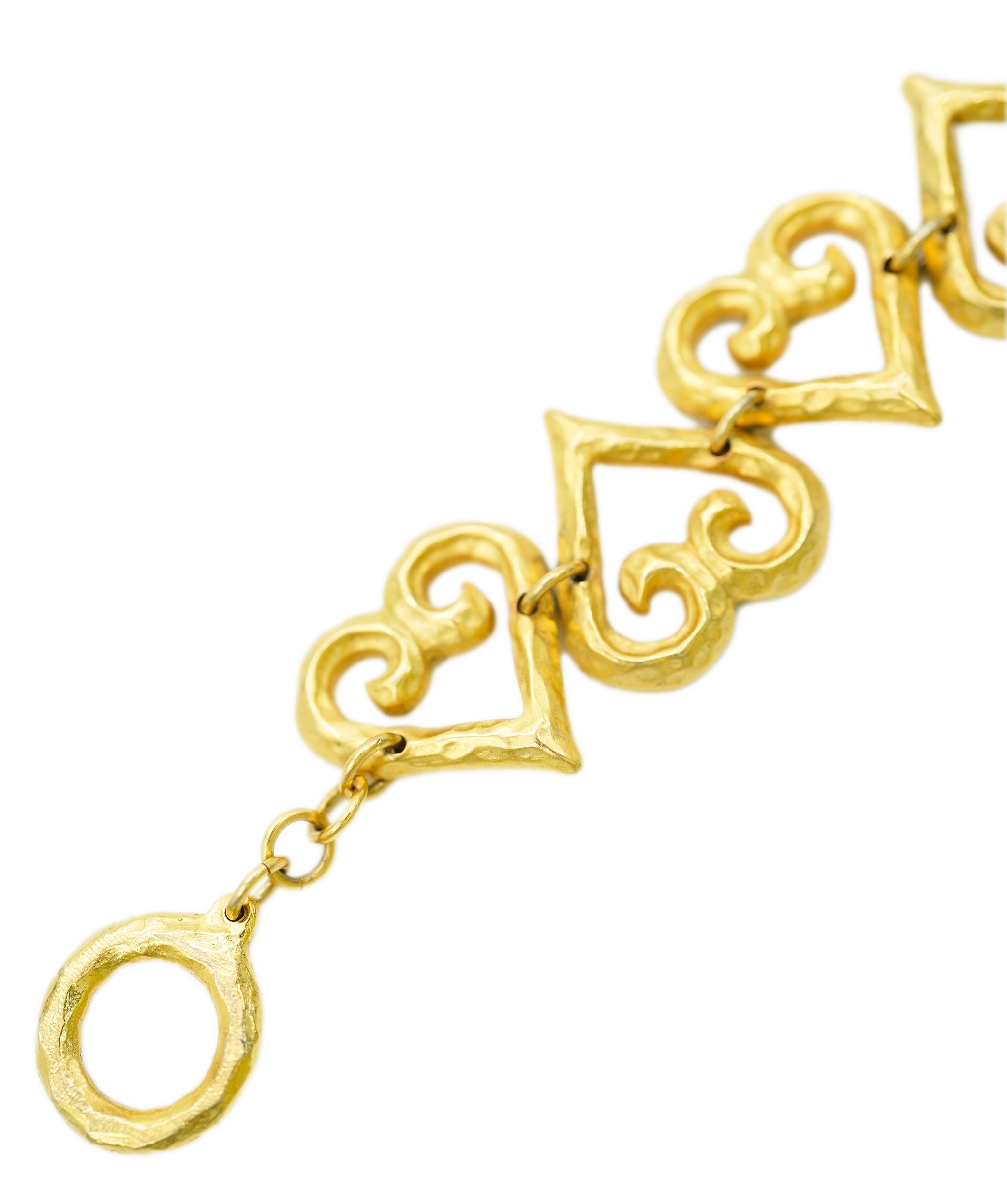 YSL gold hearts bracelet AGC1771