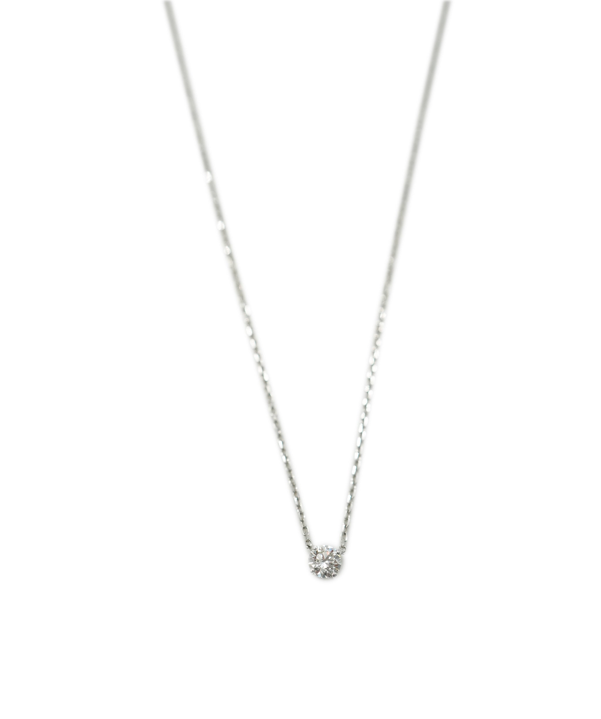 Cartier diamond 1985 wg necklace 231209A0120