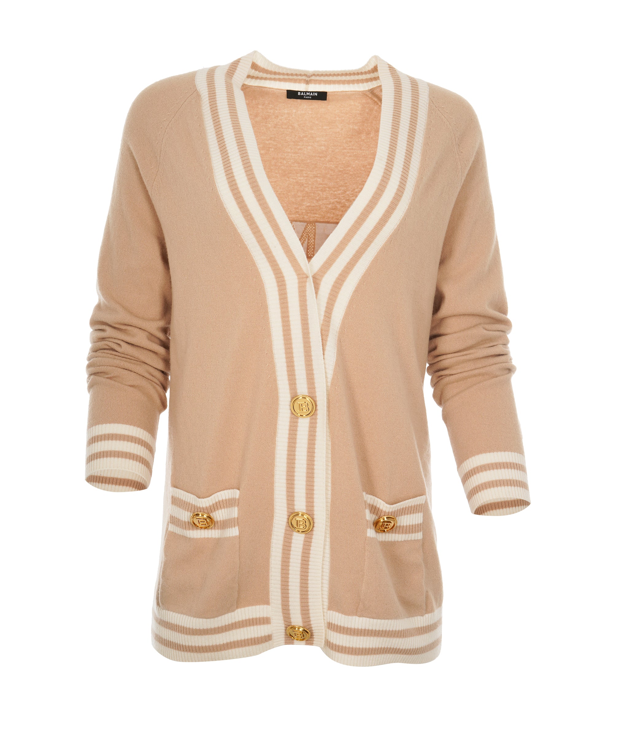 Balmain Camel Cardigan  ALC1606