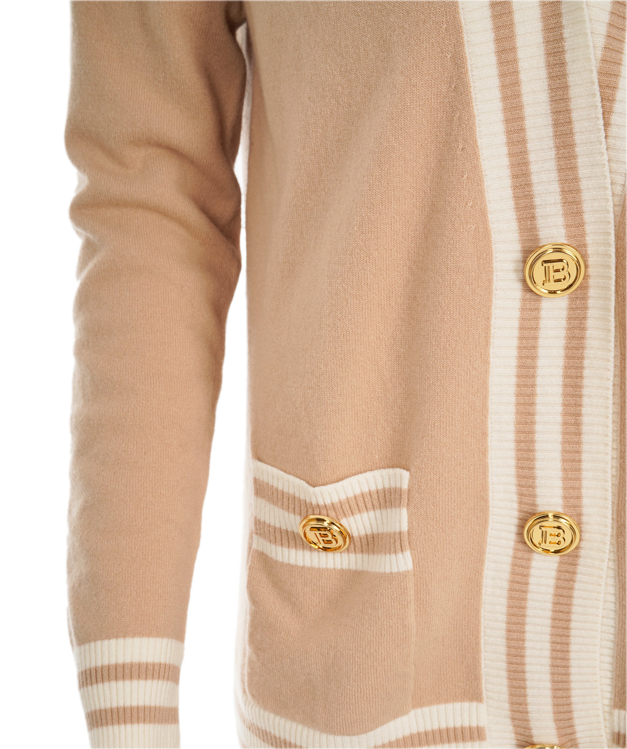 Balmain Camel Cardigan  ALC1606