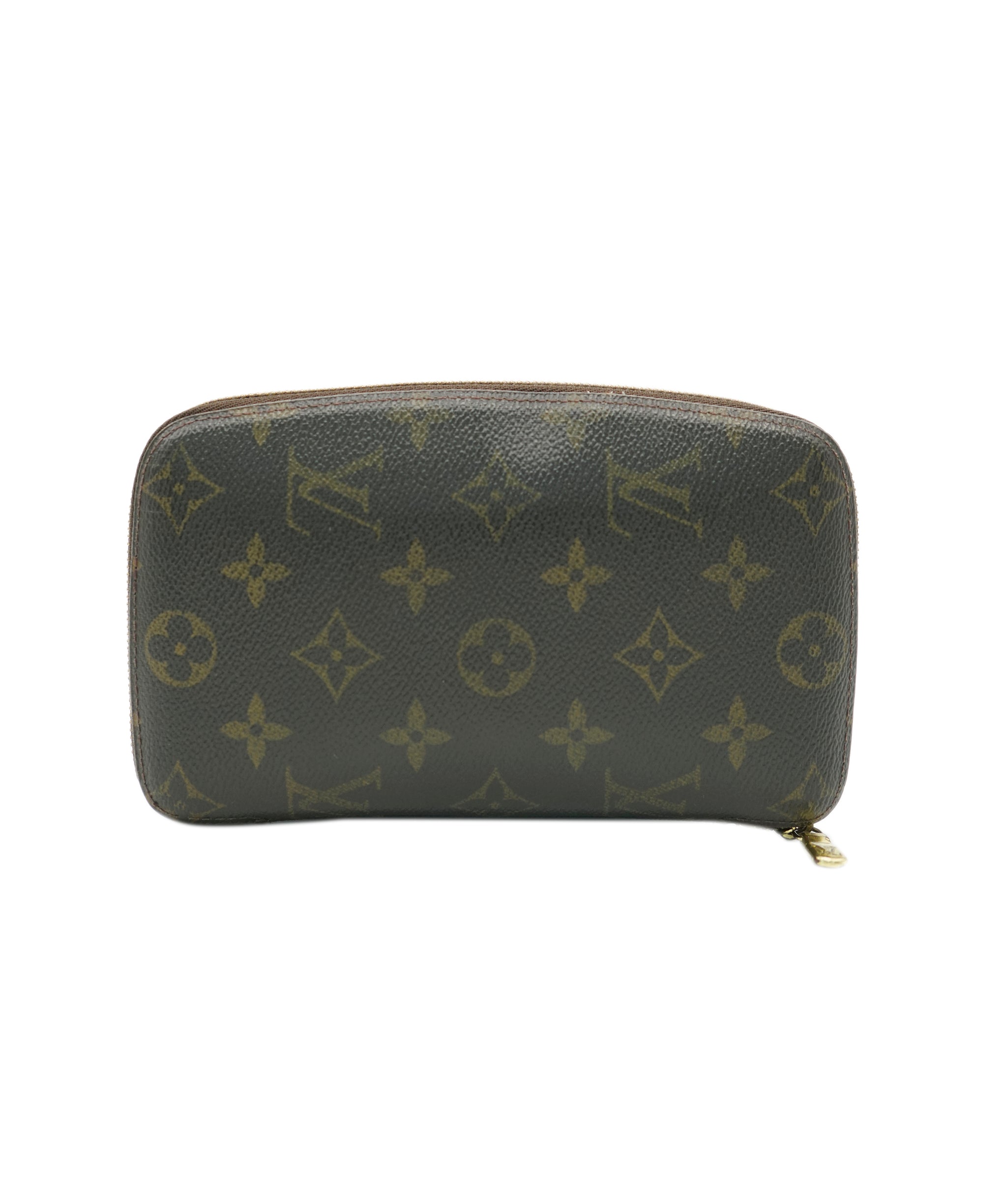 LOUIS VUITTON Monogram Agenda Jet Travel Case M62850 LV Auth tb1113 DXBV0095