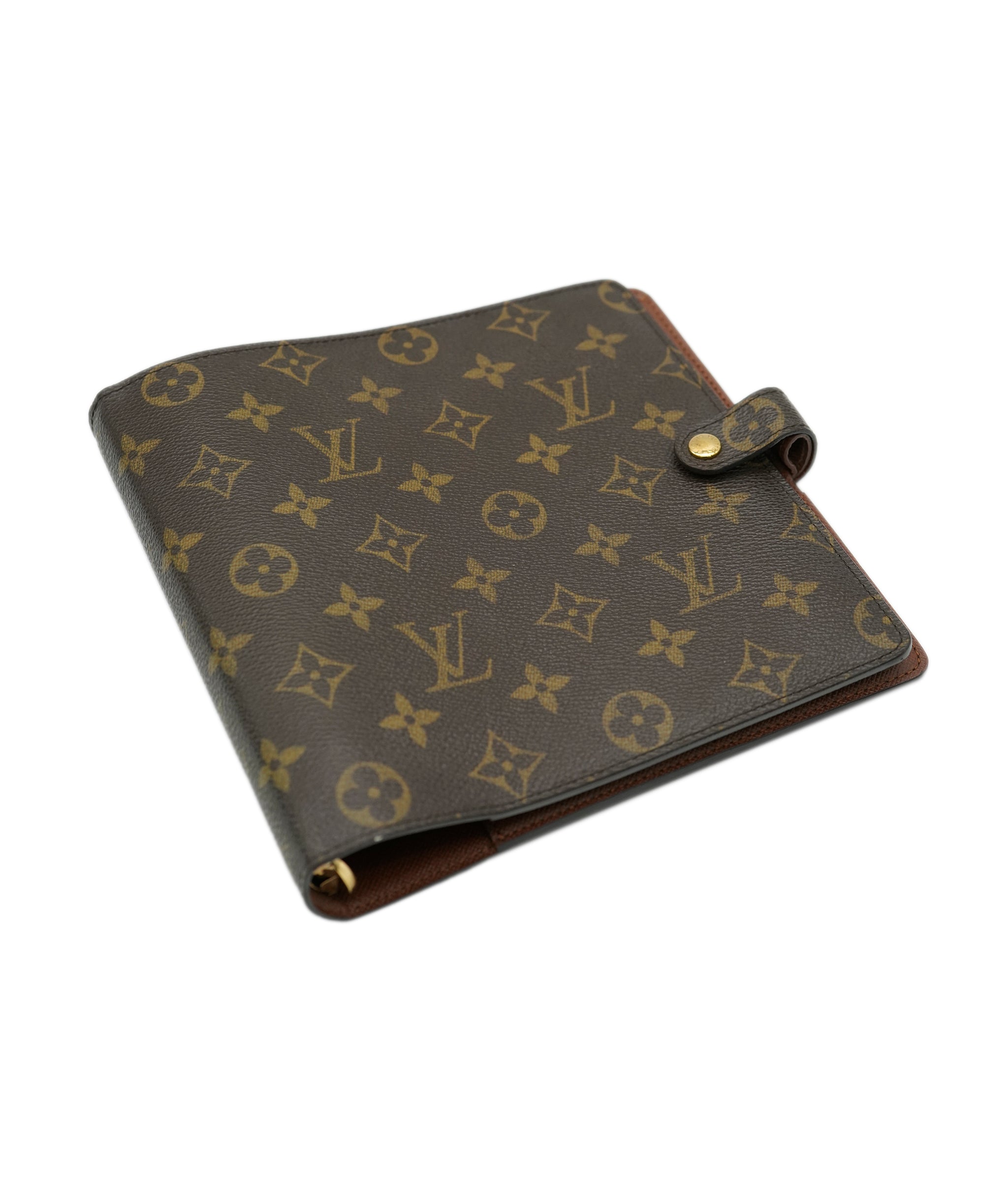 LOUIS VUITTON Monogram Agenda scrapbook Day Planner Cover R20955 LV Auth yk4249 DXBV0102