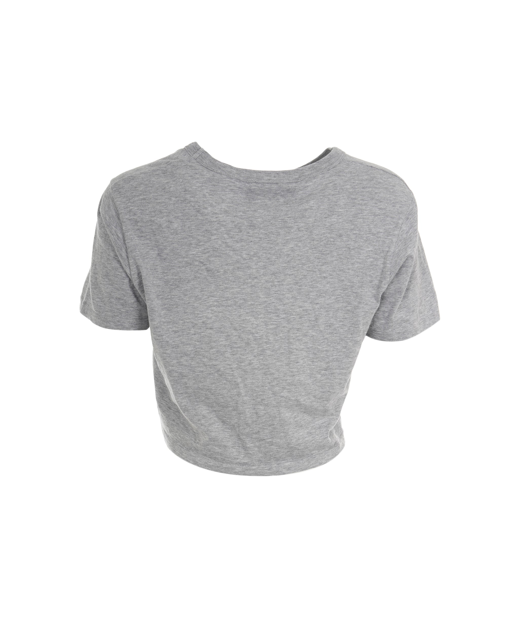 Gucci Grey Emebllished G Short Sleeve Crop Top ABL0003