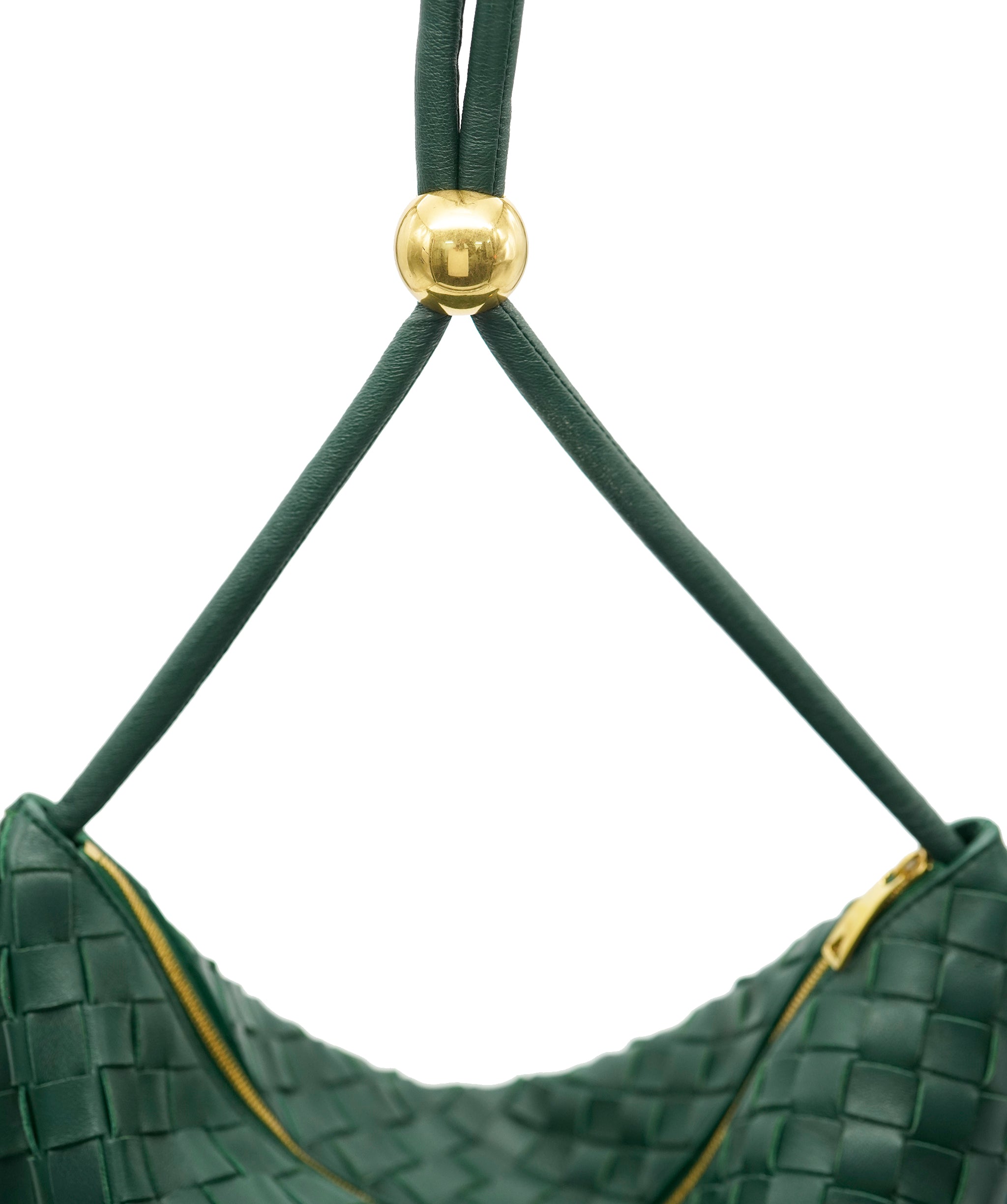 Bottega Forest Green Shoulder Bag * Current Season * ALC1912