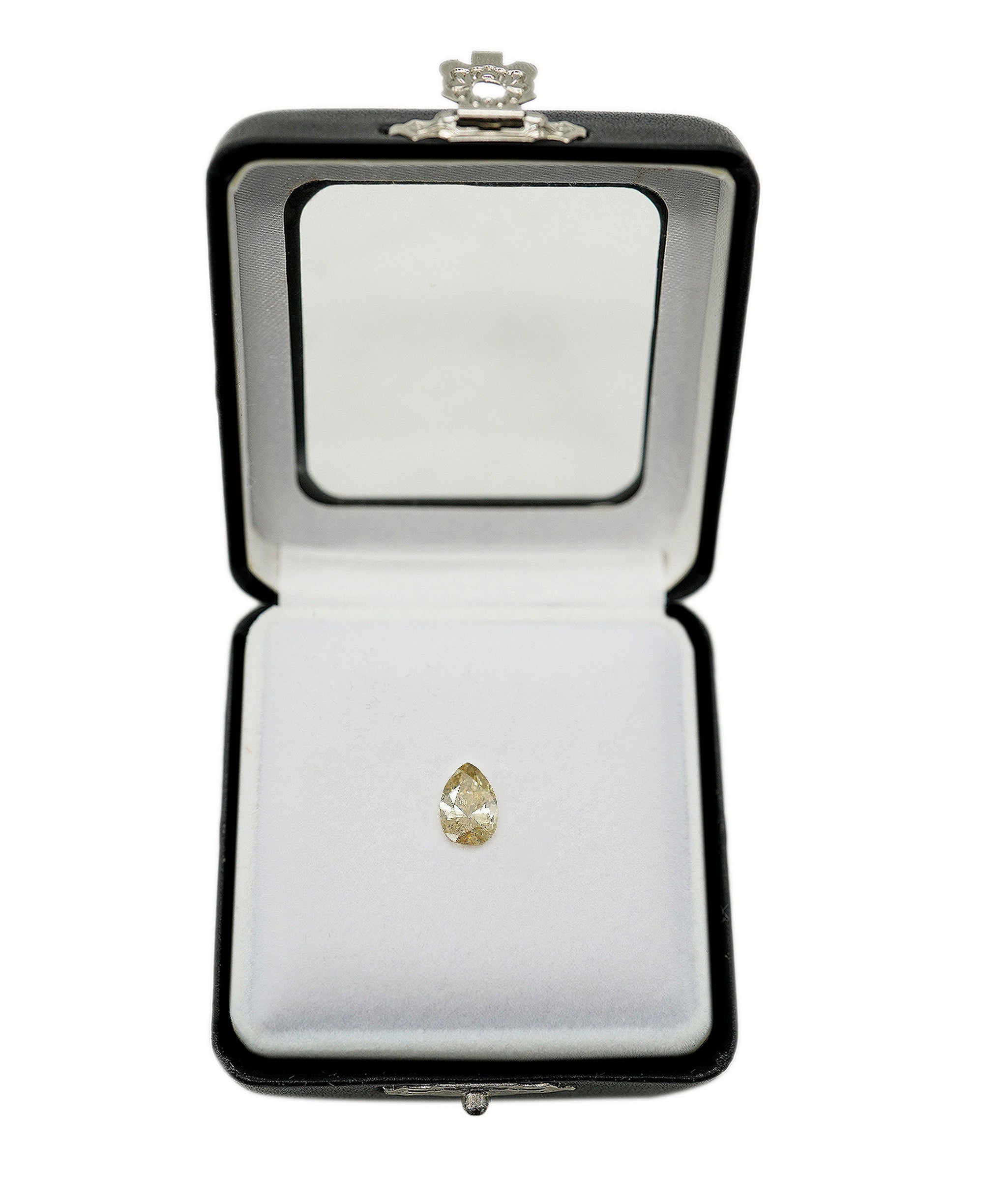 1.26ct PEAR  FANCY GOLD DIAMOND ANL-S30-98