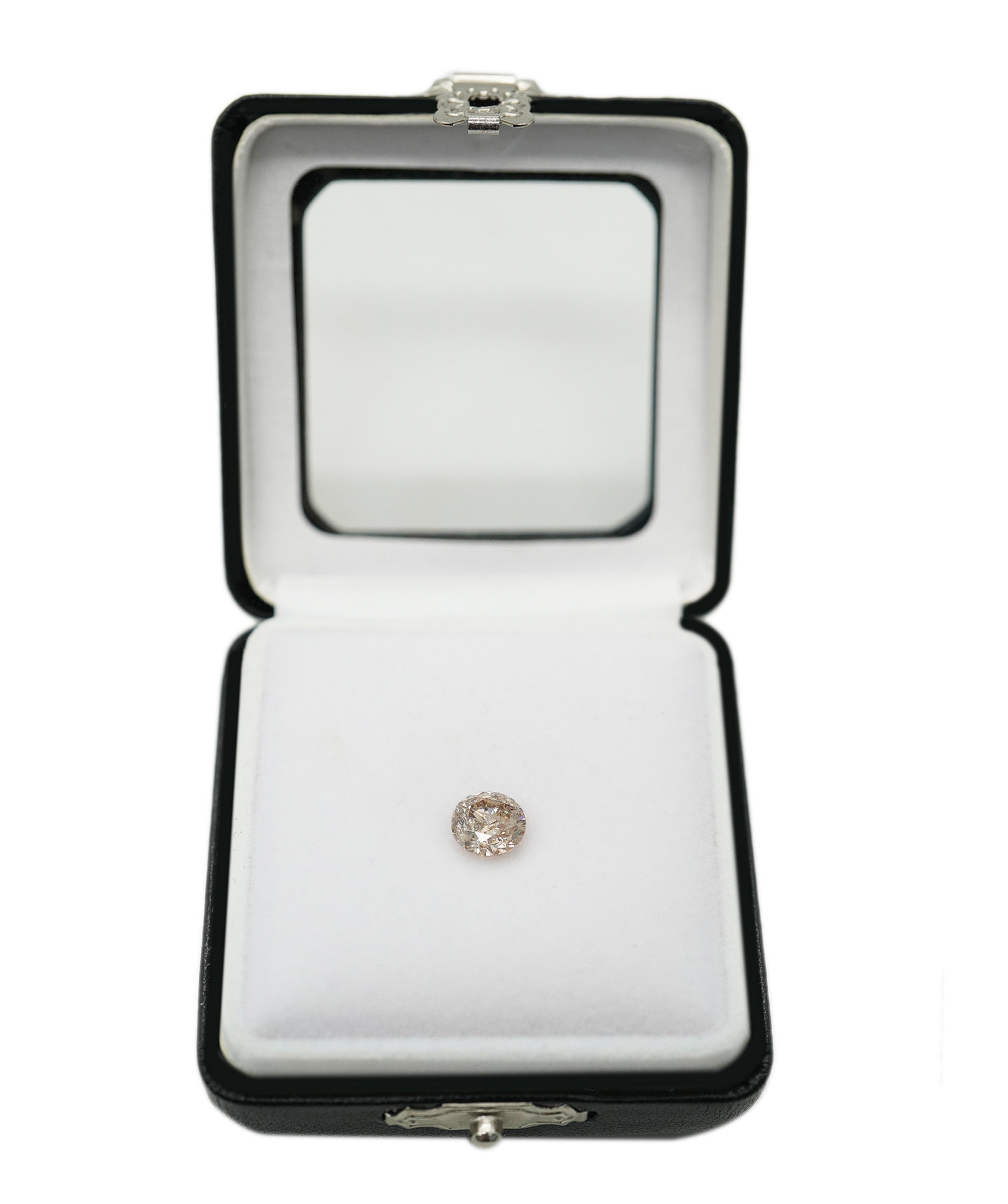 1.71ct ROUND CHAMPAGNE DIAMOND ANL-S30-90