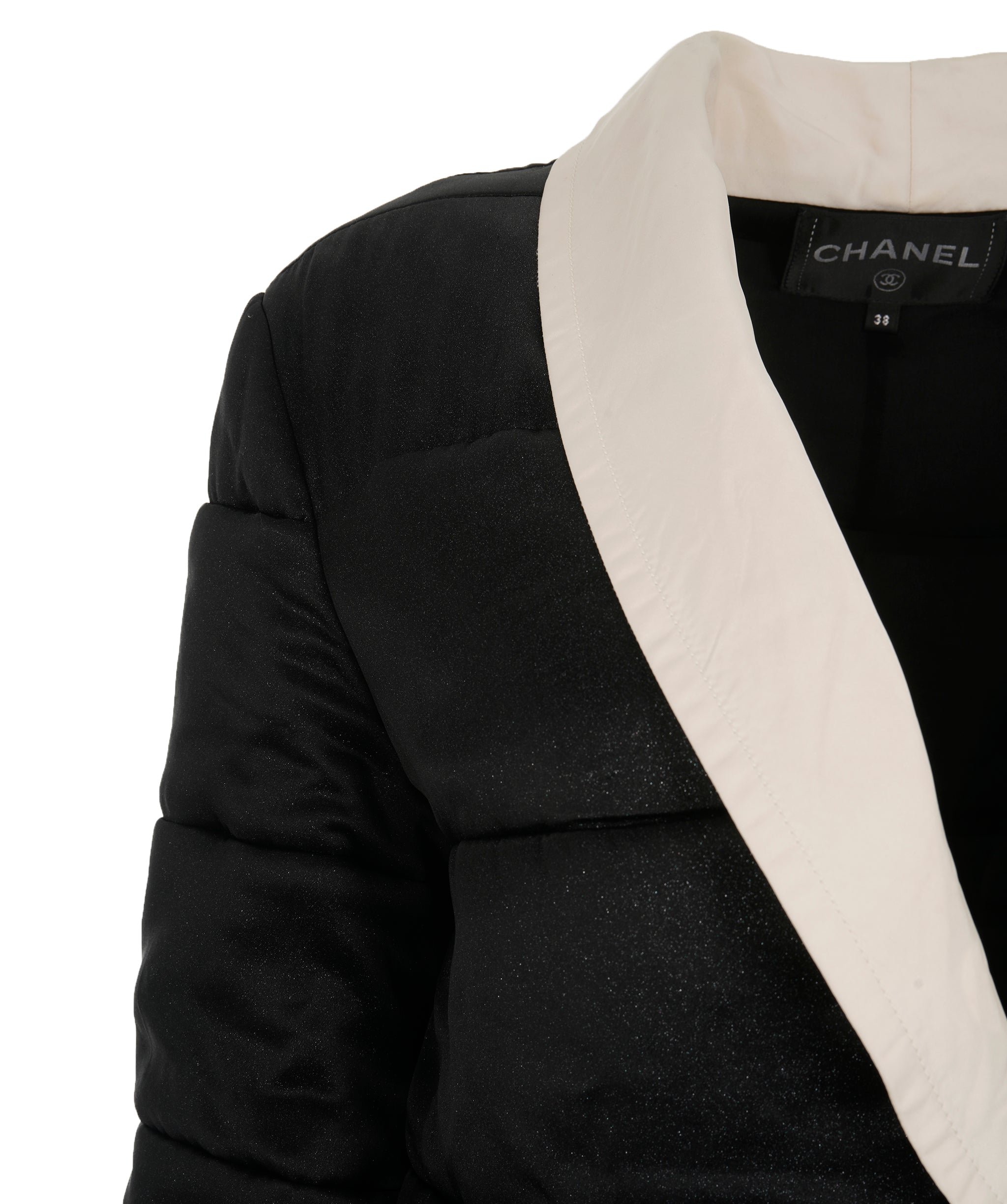 Chanel Silk Black and White Jacket ALC1925