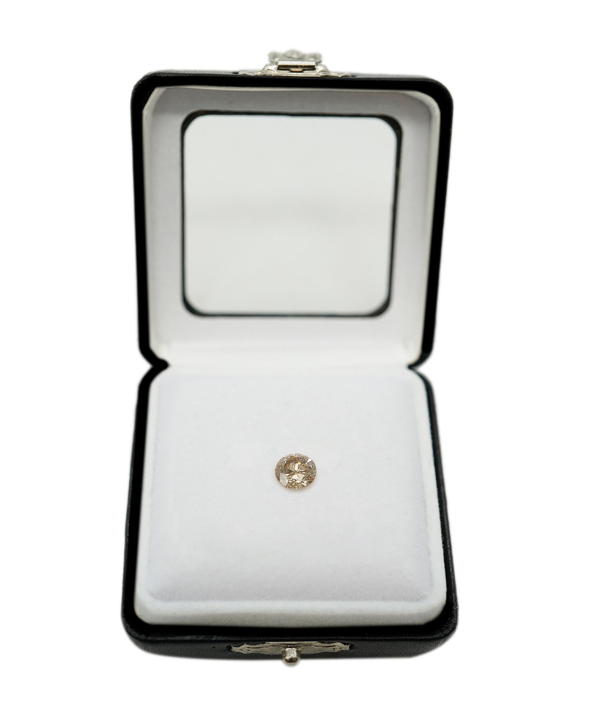 1.52ct ROUND GOLDEN BROWN DIAMOND ANL-S30-89