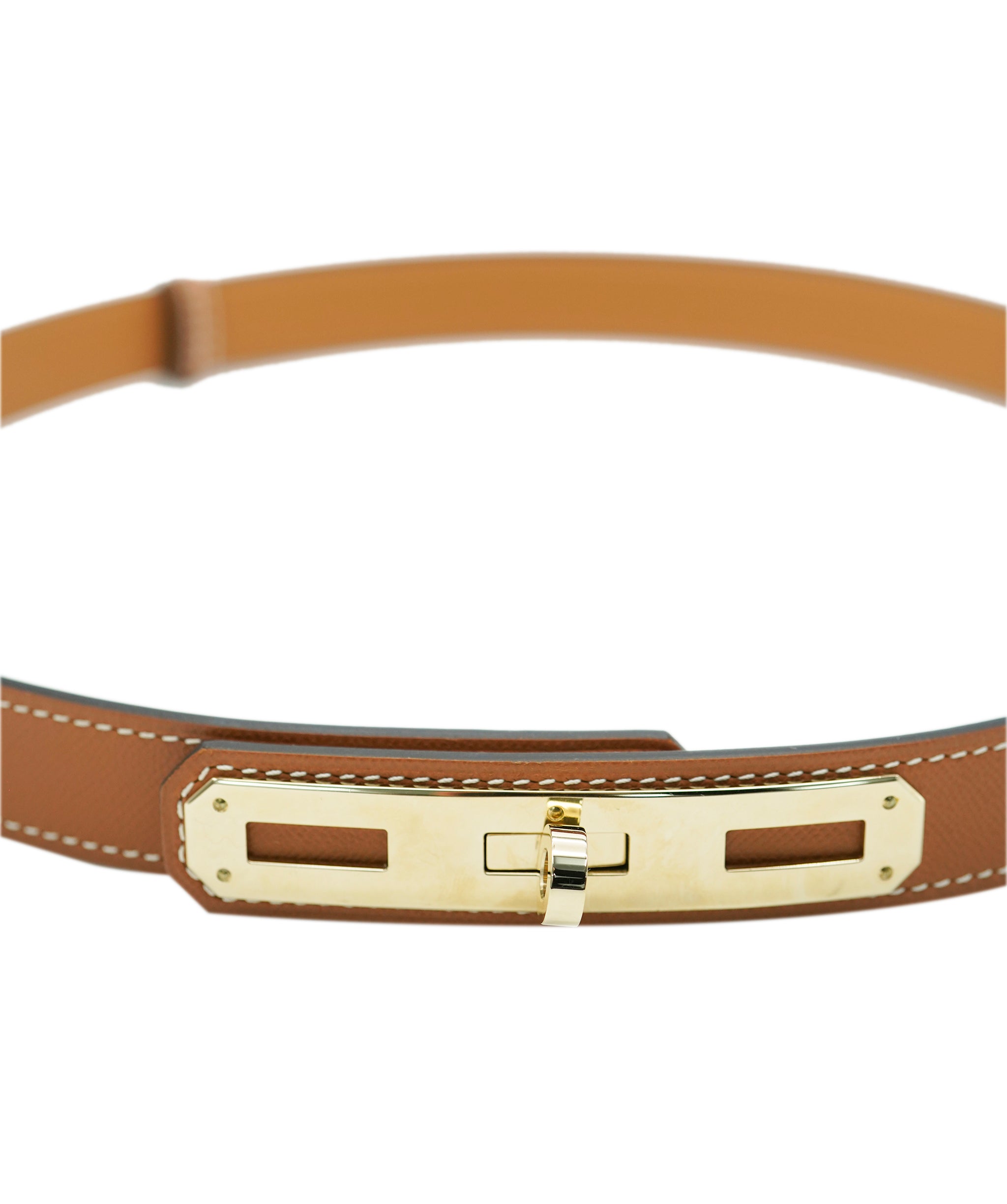 Hermes Limited Edition Kelly Gold Belt ALC1935