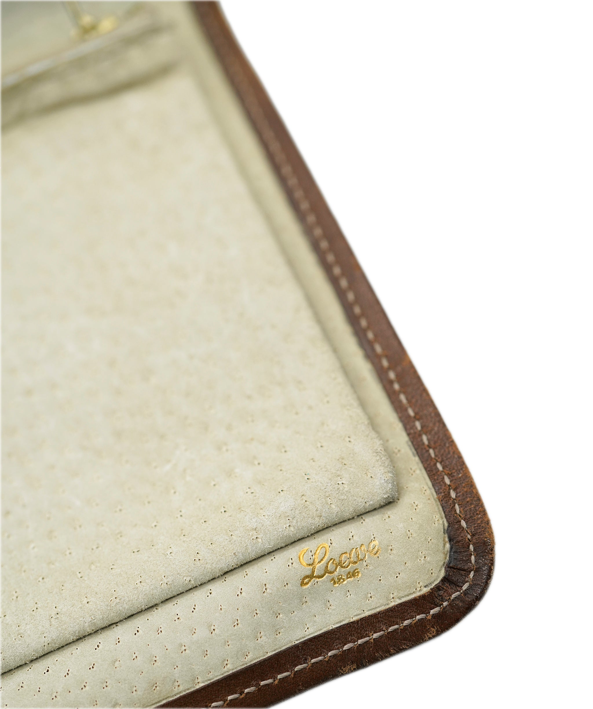 Vintage brown monogram loewe agenda  ABL0017