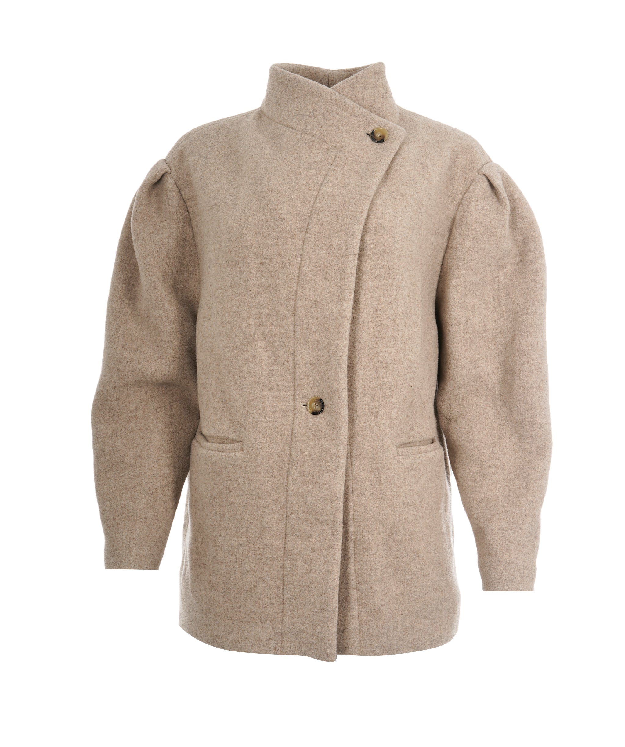 Isabel marant beige wool jabadi jacket ABL0011