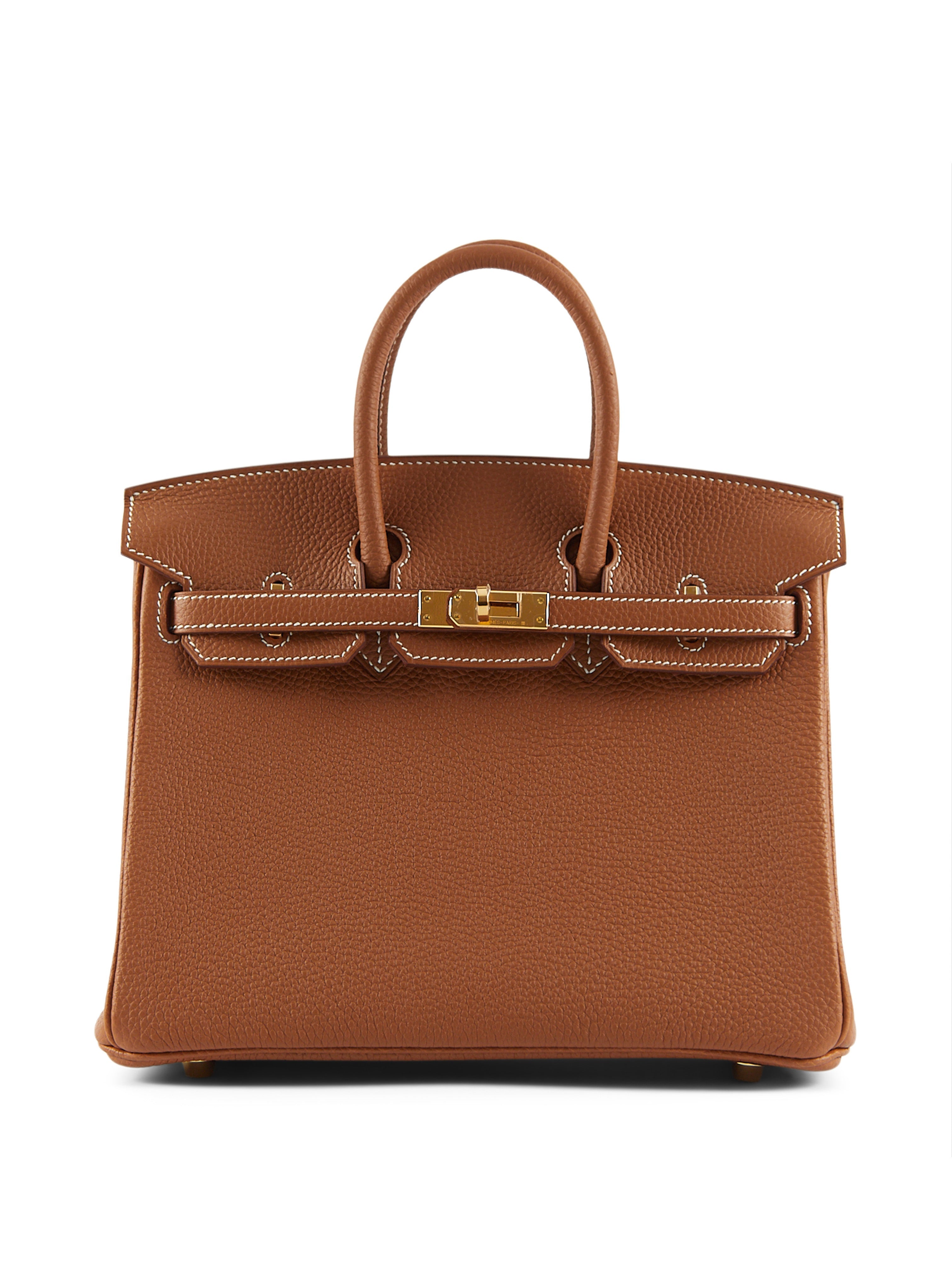 HERMÈS BIRKIN 25CM GOLD Togo Leather with Gold Hardware