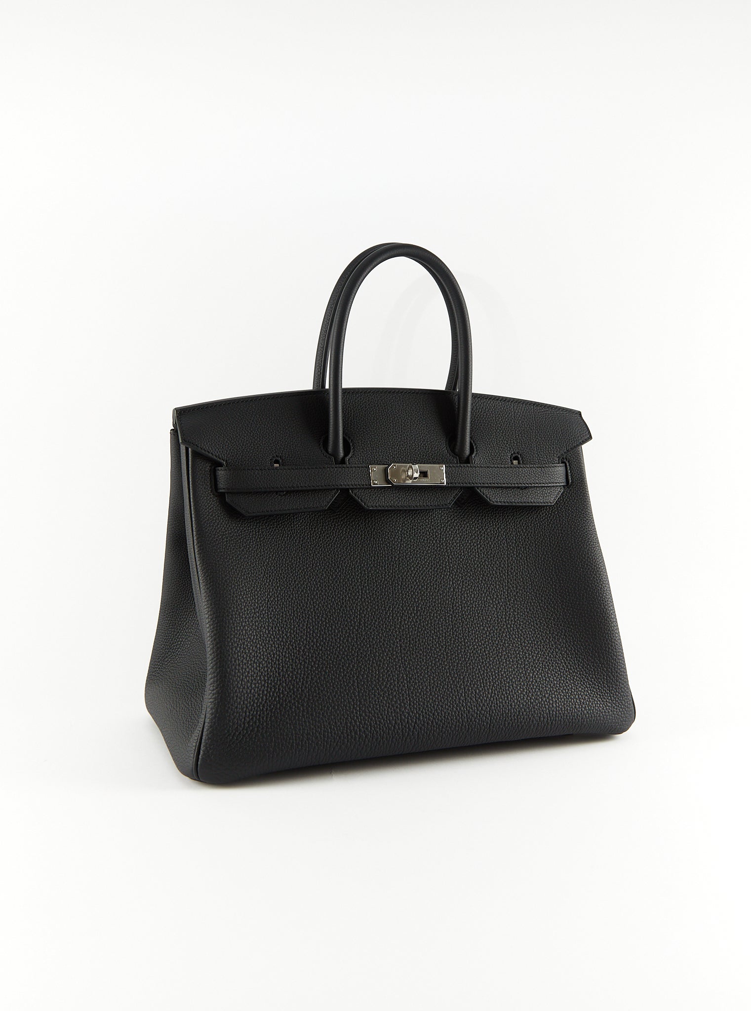 HERMÈS BIRKIN 35CM BLACK Togo Leather with Palladium Hardware