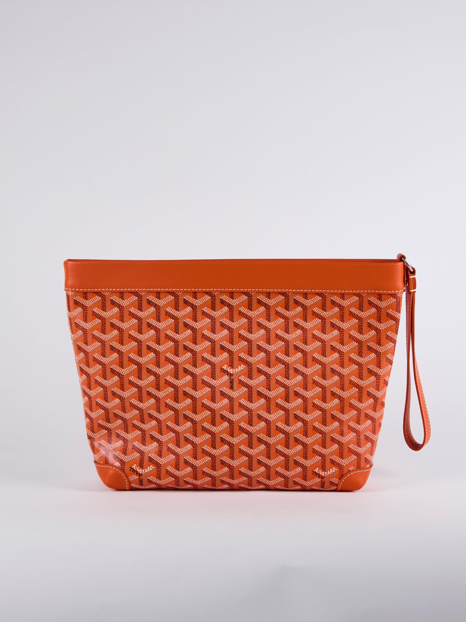 GOYARD Conti Pouch in Orange