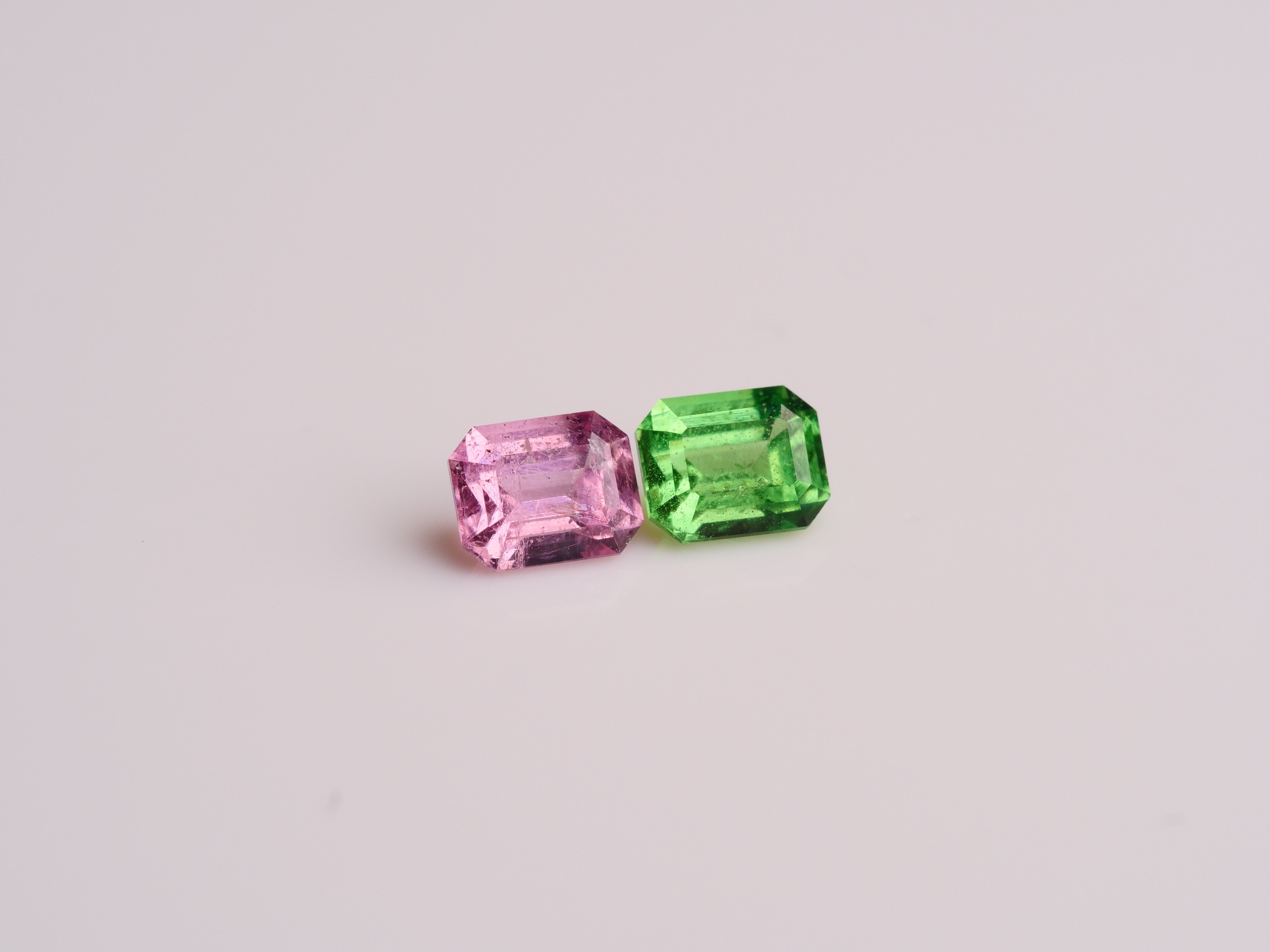 1.95ct Tsavorite Garnet and Tajik Spinel Pair
