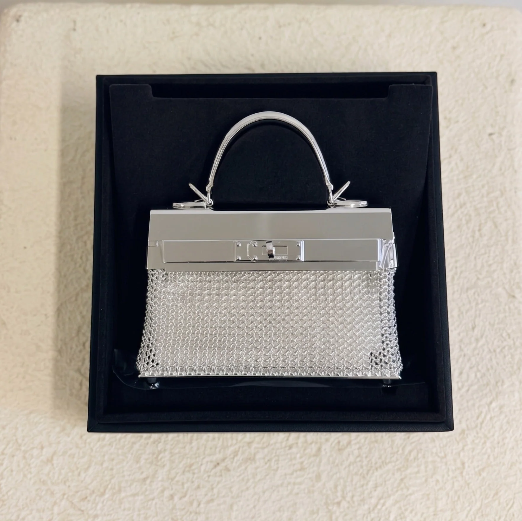 Hermès Kelly Bijou Argent, Sterling Silver