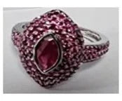 18K WG / RUBY MQ RING
18K WG: 2.4 RUBY : 1.17/
SIZE 46 R40692-12