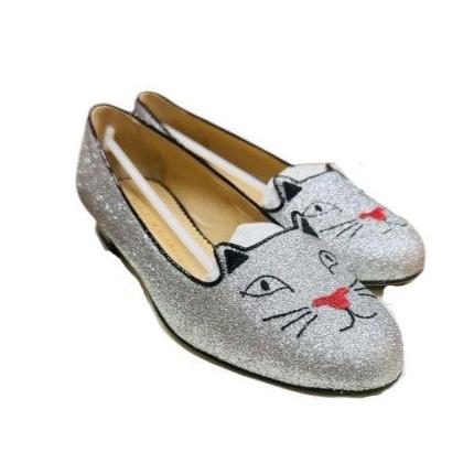 6. Charlotte Olympia Kitty Ballet Flat - 38.5