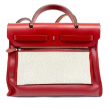 64. Hermes Herbag 31 Phw Red D Stamp