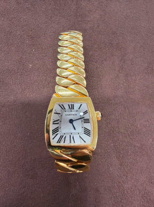 Cartier La Dona de Cartier White Face W640020H Gold Watch  2700042975974