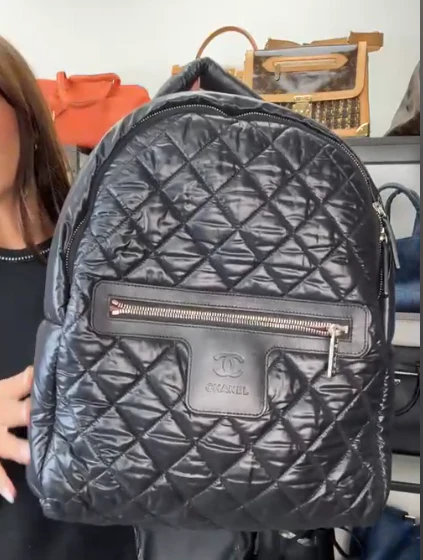 C26041051 Chanel Cocococoon Bac Black Nylon