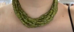 Peridot necklace DXBCS0656