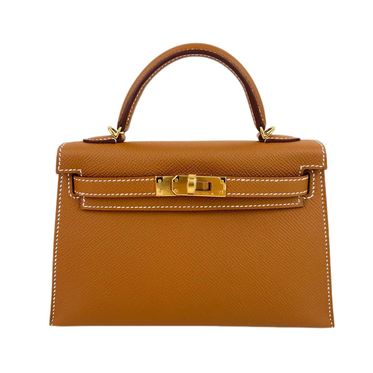 Hermes Kelly 20 Gold Epsom GHW #W SKCB-126367